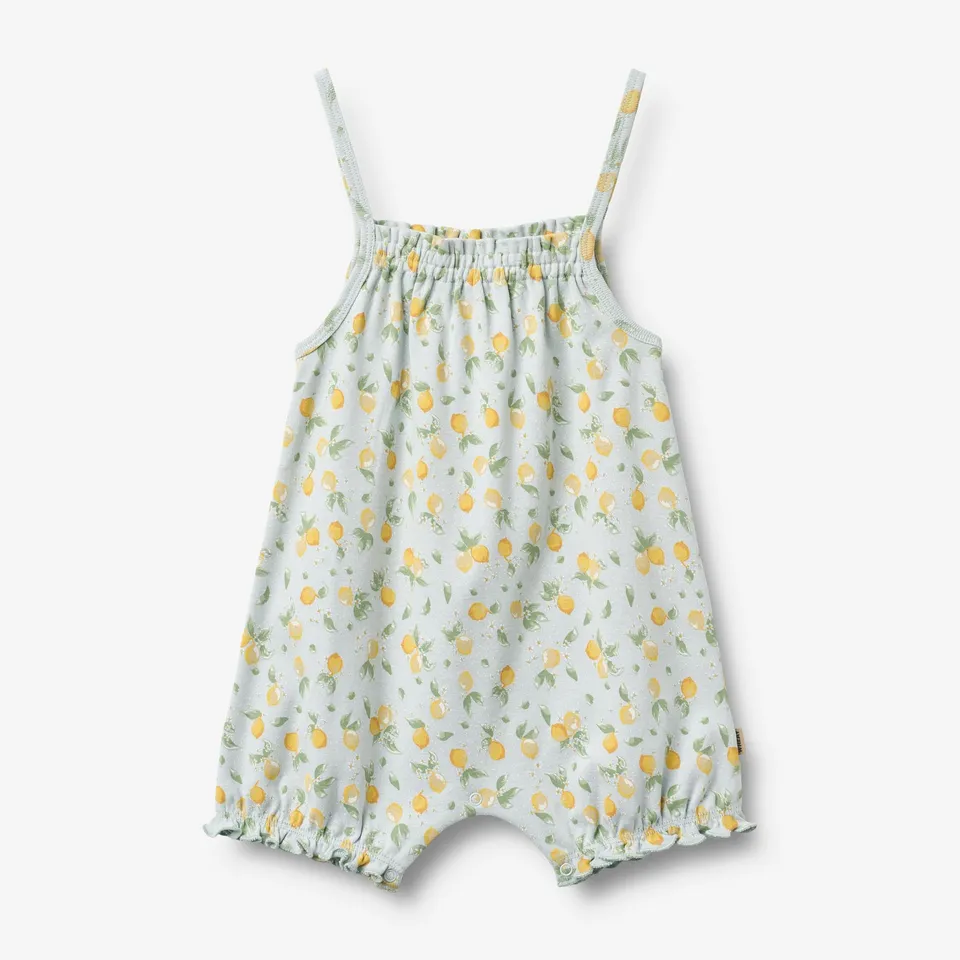 wheat-senia-playsuit-strampler-summer-blue-citrus-bio-baumwolle image 1