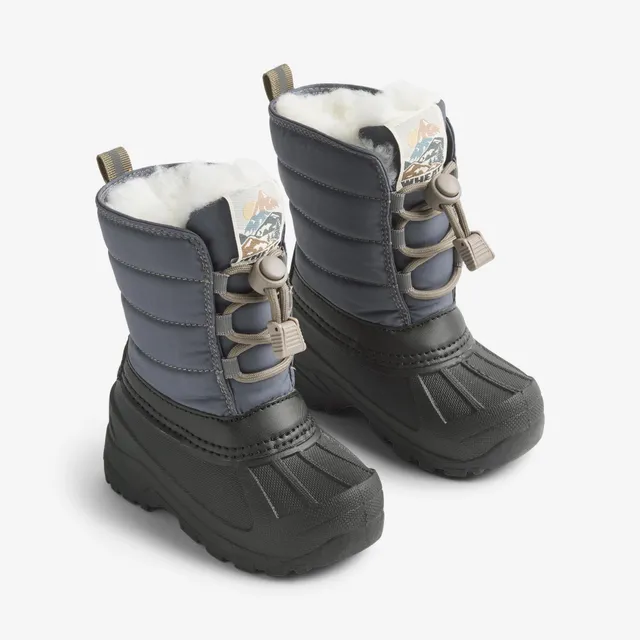 wheat-footwear-winterboot-aleex-winterstiefel-schwarz-wollfutter image 1