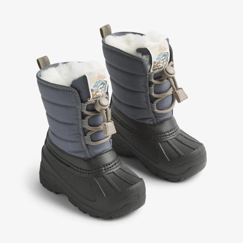 wheat-footwear-winterboot-aleex-winterstiefel-schwarz-wollfutter image 1