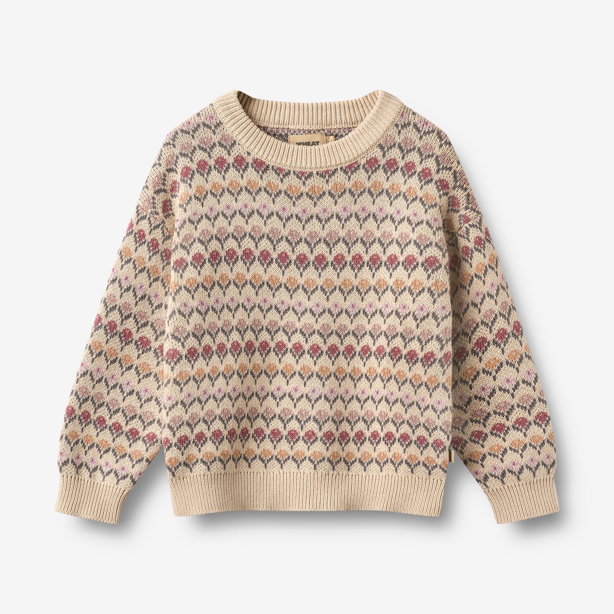 wheat-harlow-strickpullover-offwhite-regenbogen image 1
