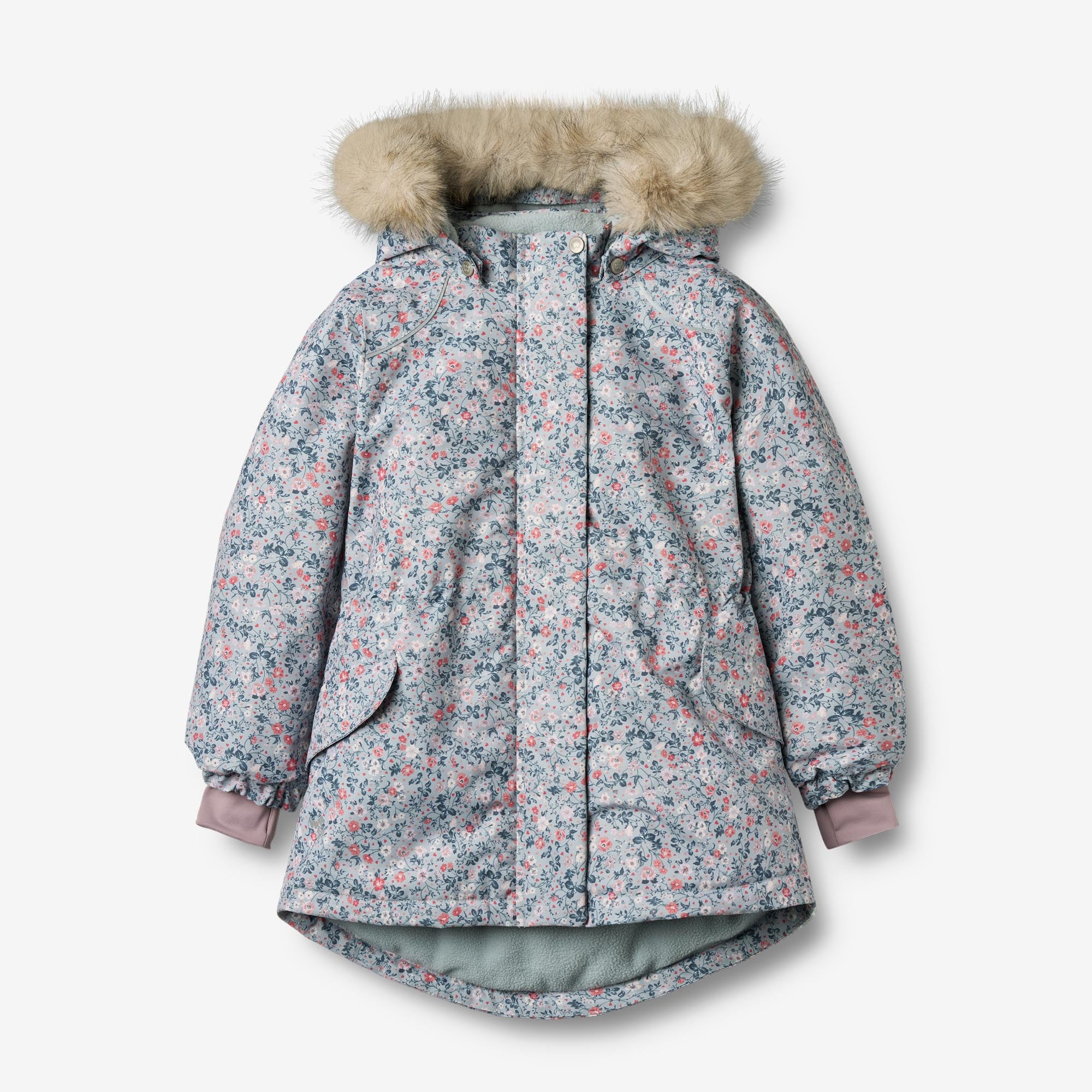 wheat-mathilde-jacke-soft-rain-flowers-recycelt image 1