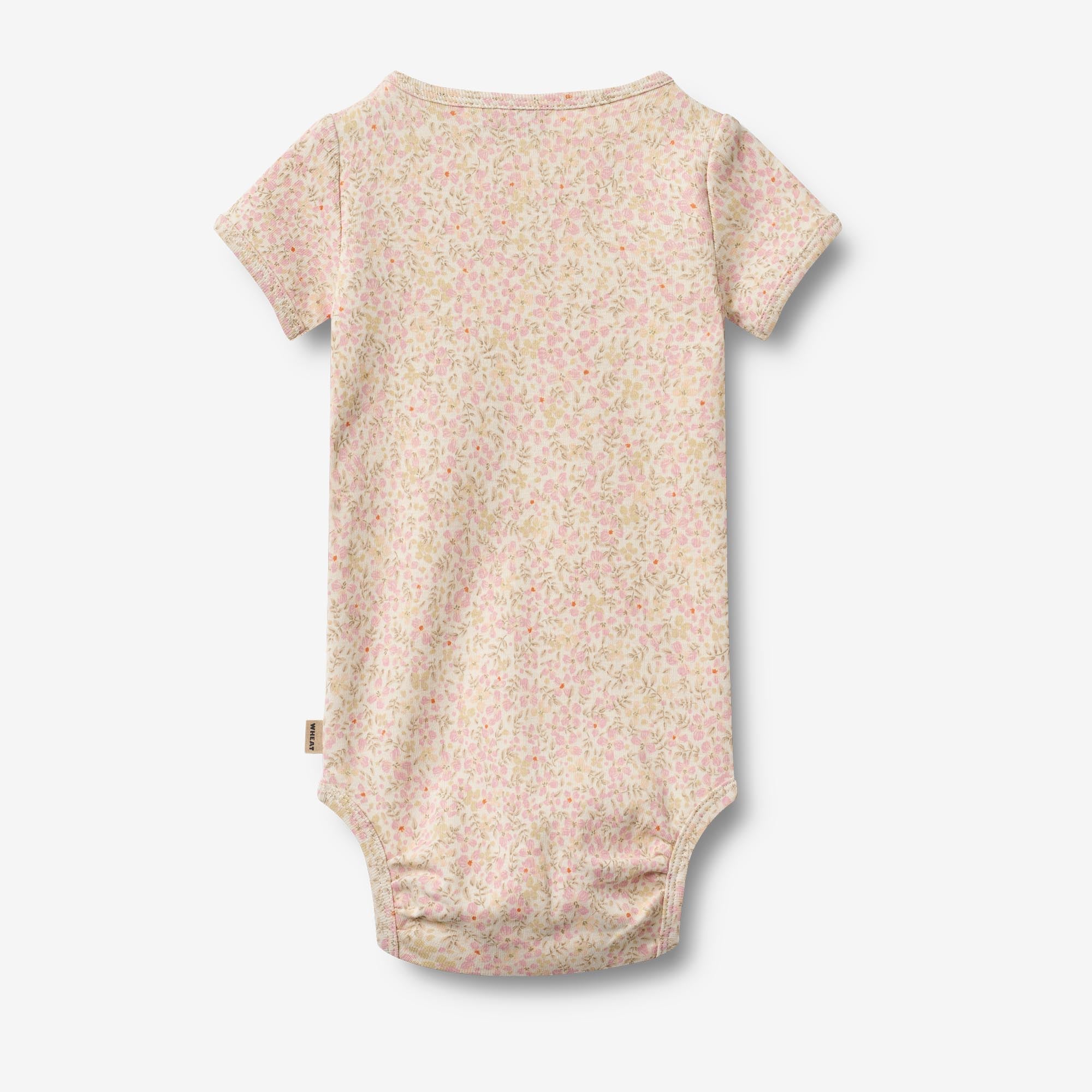 wheat-linette-body-baby-coral-flowers-bio-baumwolle image 2