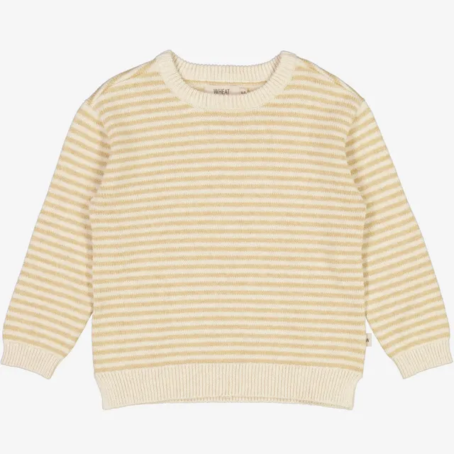 wheat-morgan-strickpullover-seeds-stripe-biobaumwolle image 1