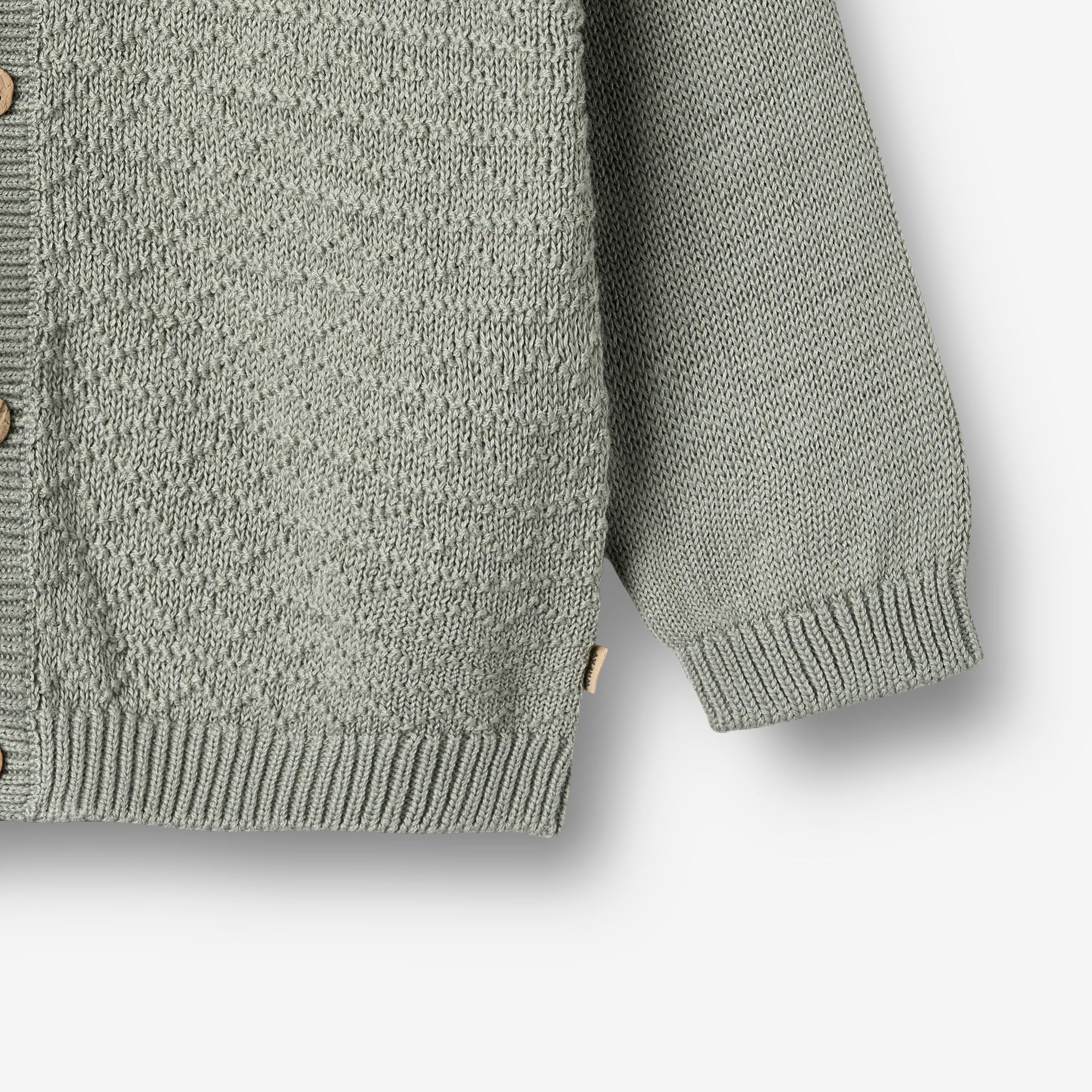 wheat-bj-rn-strickjacke-baby-morning-mist-bio image 6