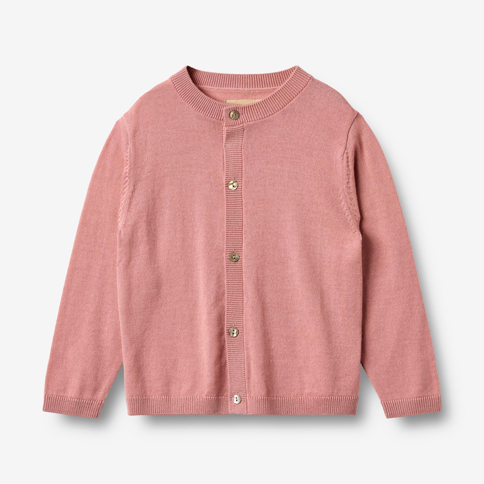 wheat-nico-strickjacke-rose-merinowolle-m-dchen image 1