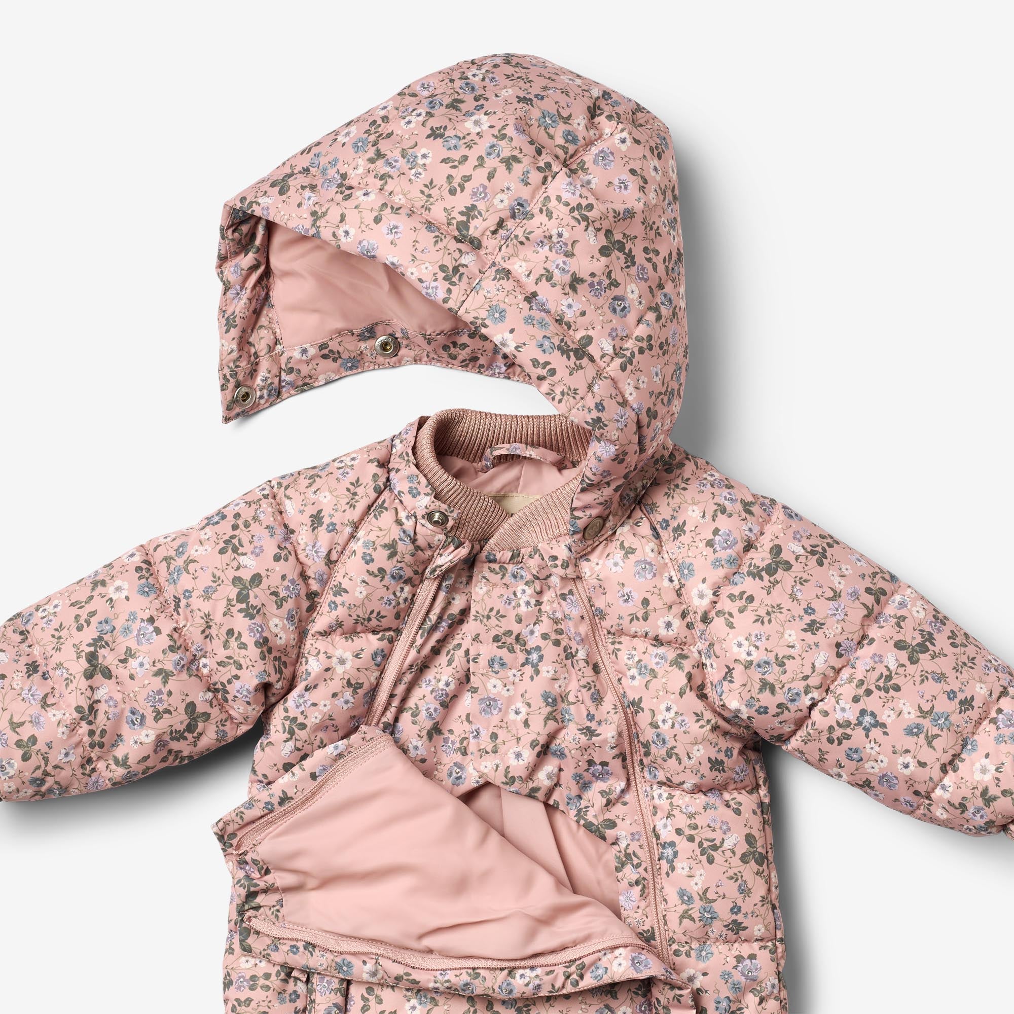 wheat-edem-puffer-schneeanzug-rose-powder-flowers-baby image 4