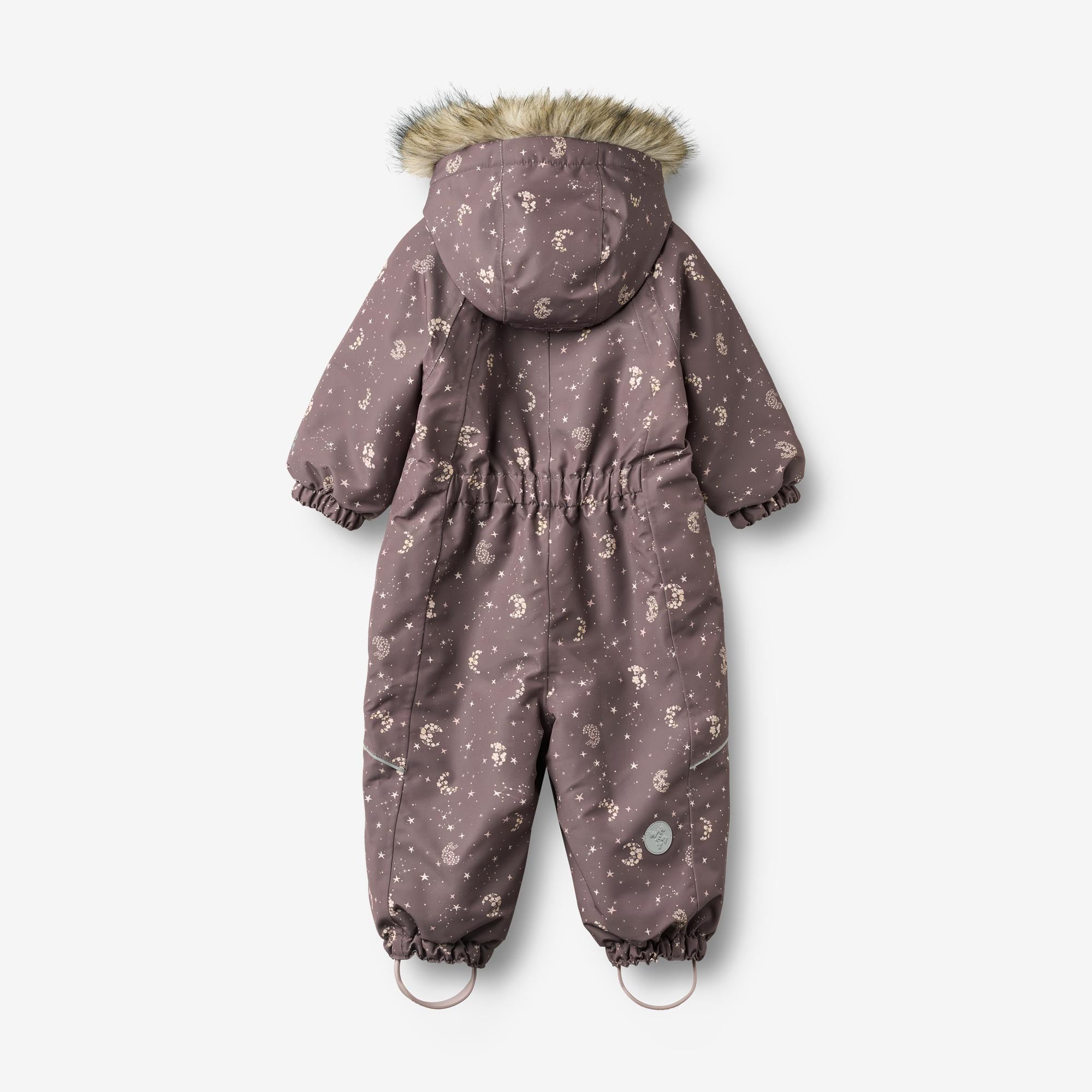 wheat-nickie-schneeanzug-plum-truffle-stars-wasserdicht image 2