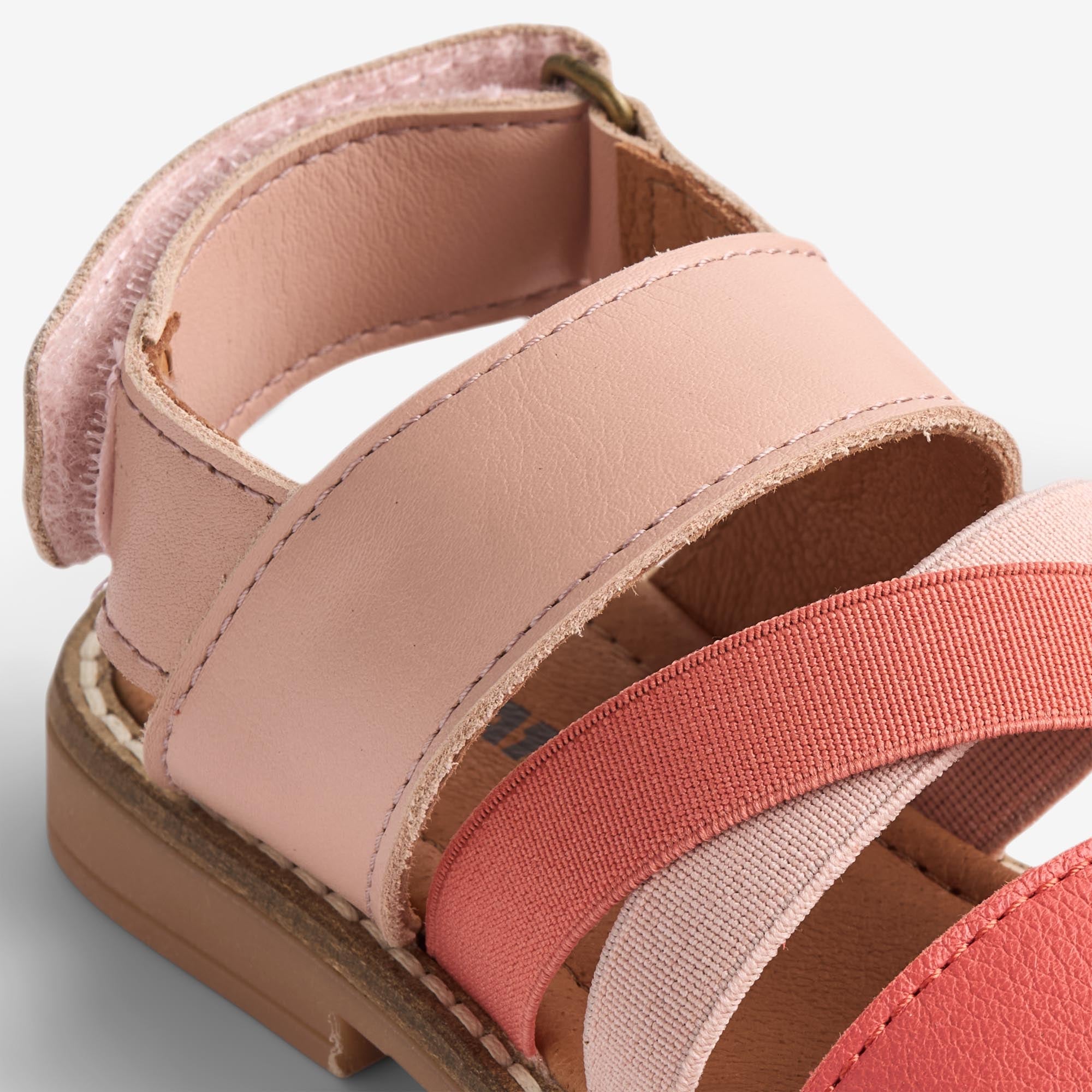 wheat-yuri-sandale-rose-leder-klettverschluss image 5