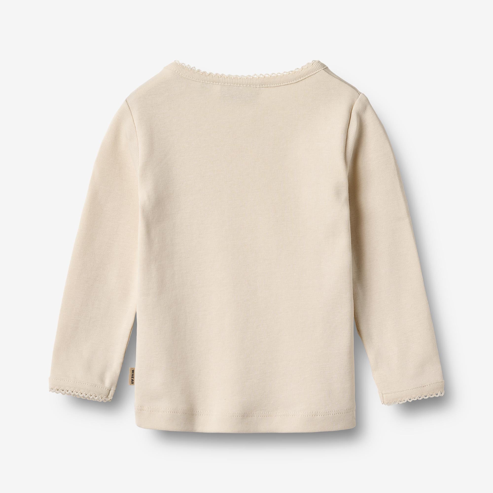 wheat-clothing-belis-langarmshirt-eggshell-bio-baumwolle image 2