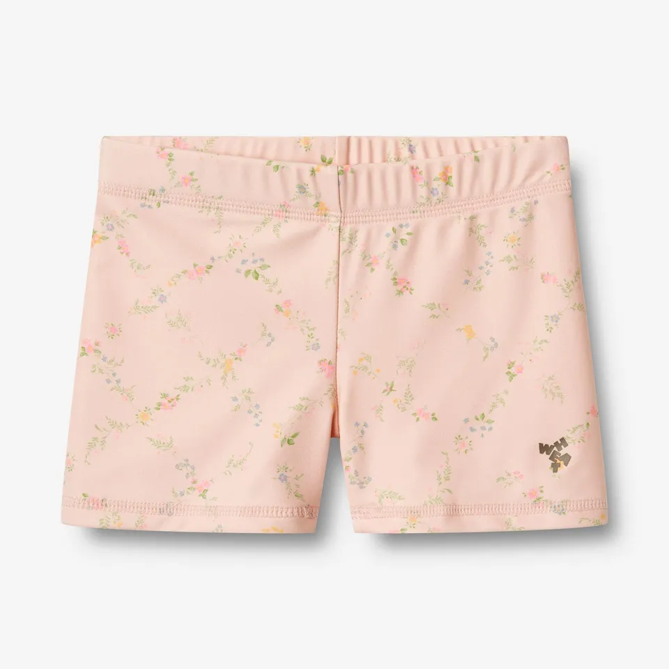 wheat-niki-badeshorts-powder-checked-flowers-m-dchen-uv-schutz image 1
