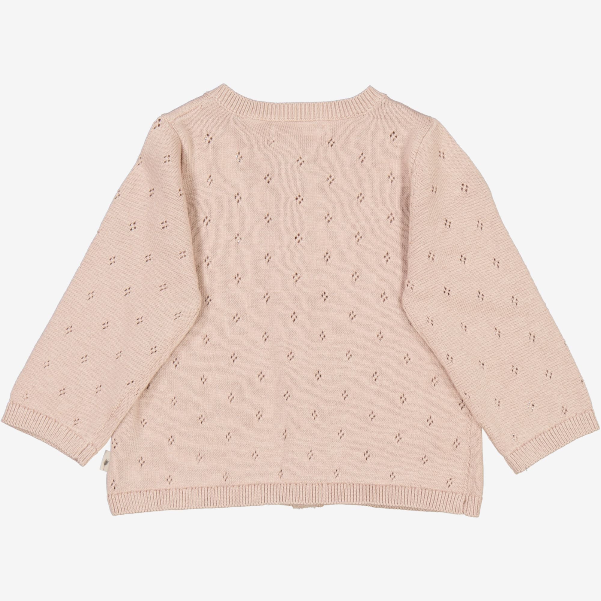 wheat-maia-baby-strickjacke-pale-lilac-bio-baumwolle image 2