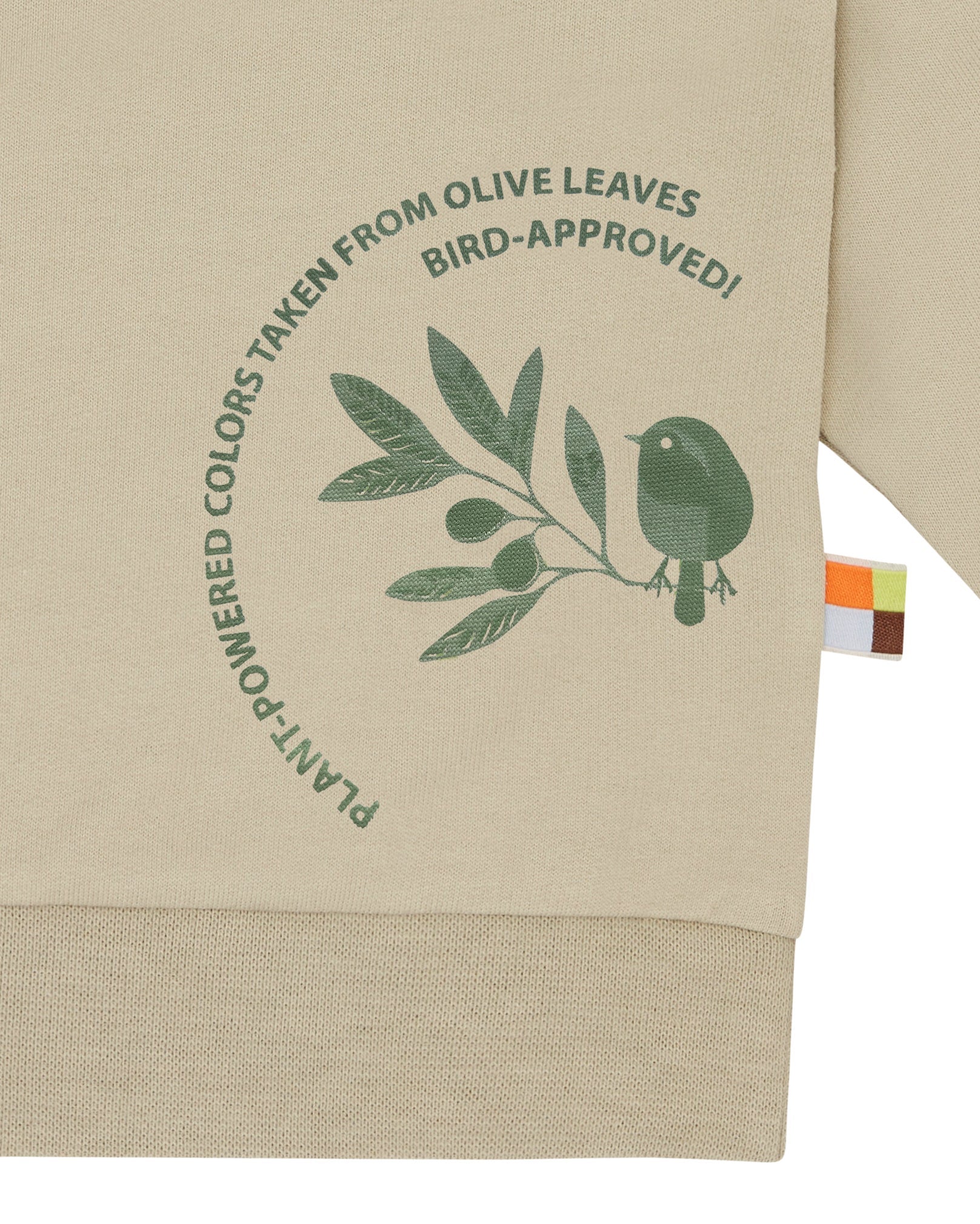 loud-proud-classics-sweatshirt-pflanzenfarben-pullover-olive-86-92 image 6