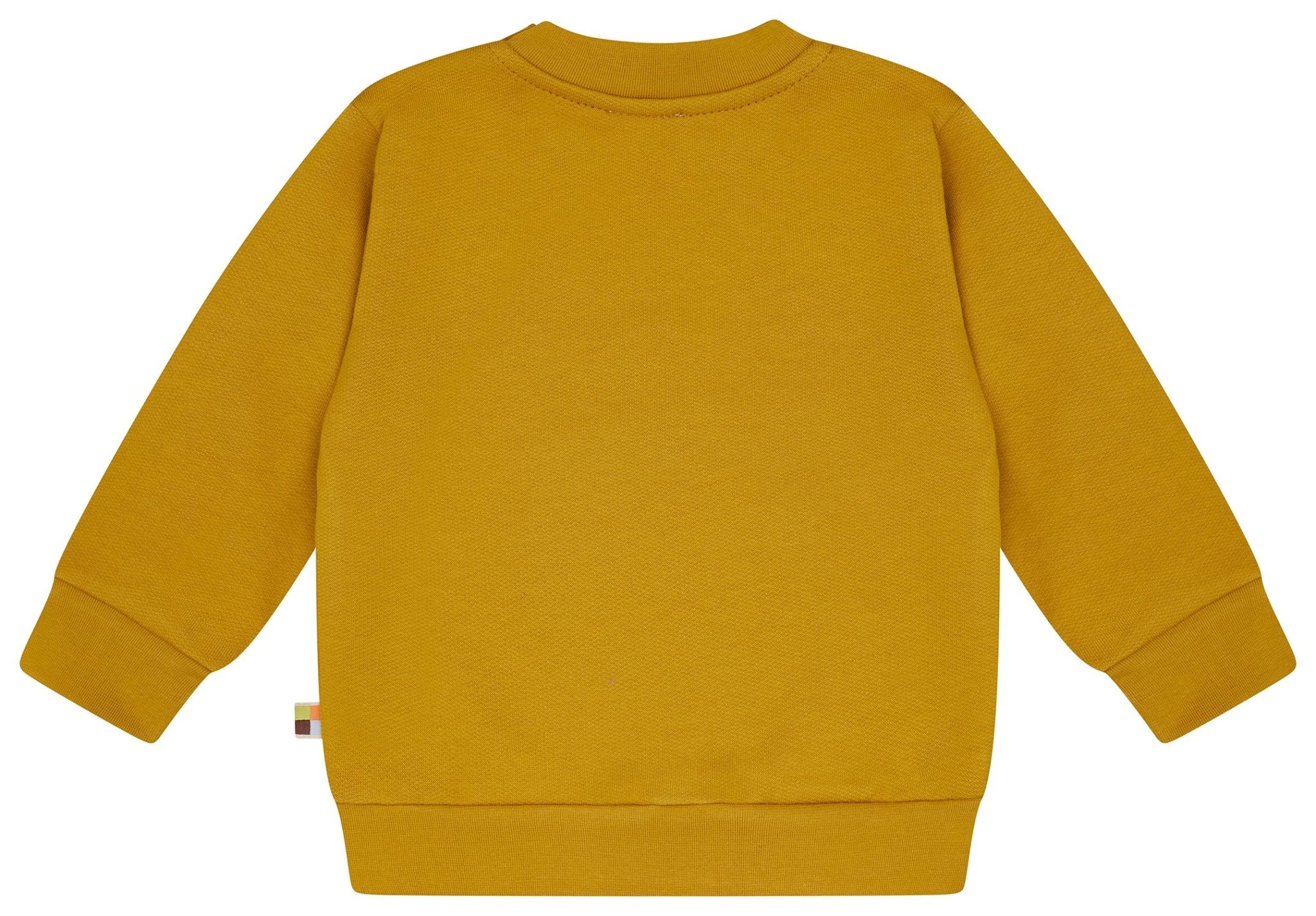 loud-proud-classics-sweatshirt-dackel-curry-bio-baumwolle image 2