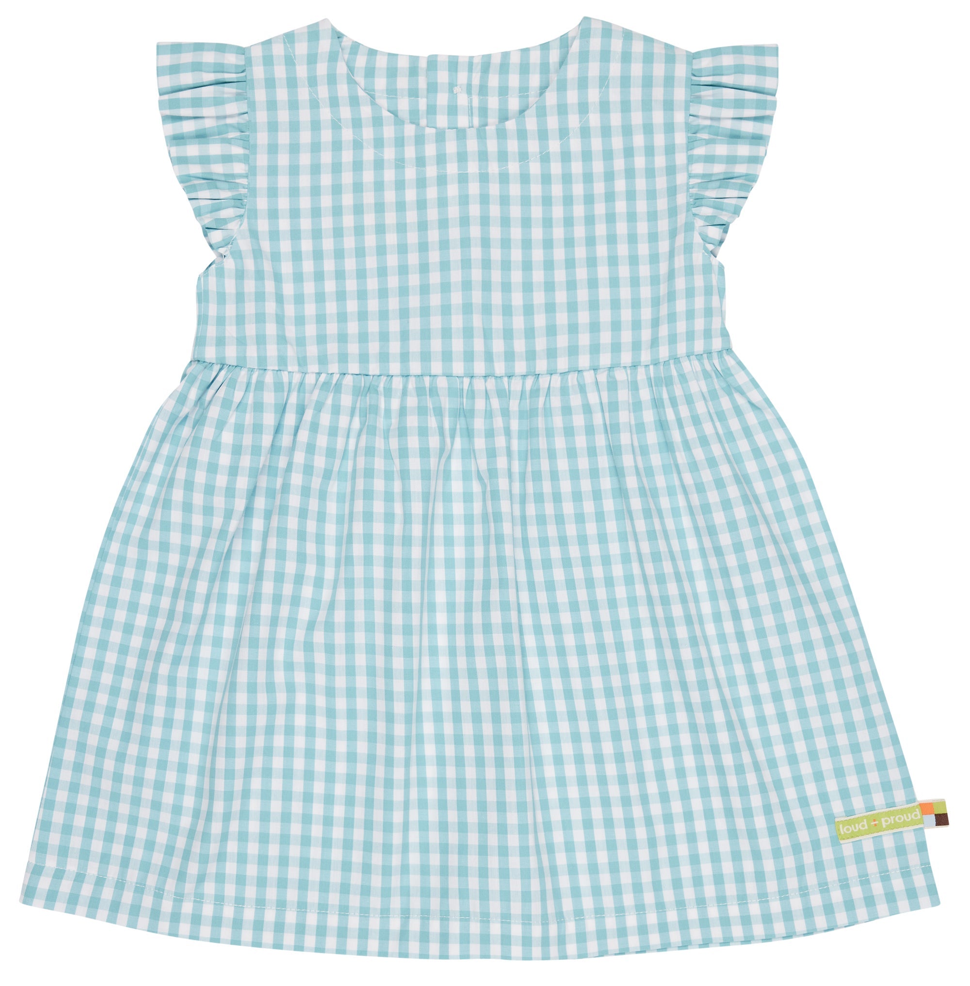 loud-proud-classics-kleid-vichy-karo-kleid-copper-karomuster image 3