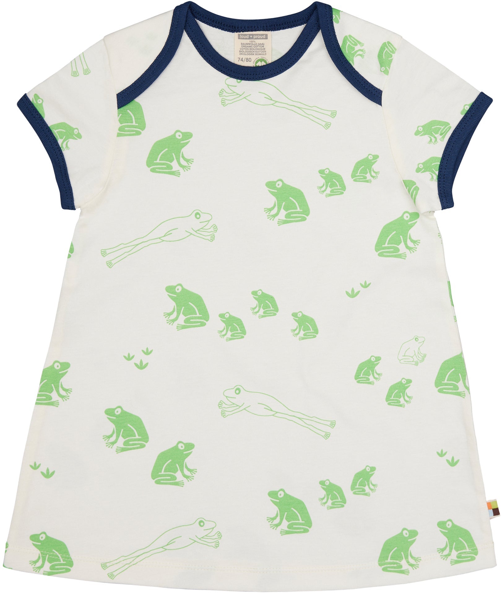 loud-proud-classics-kleid-druck-kleid-opal-86-92-tiermotiv image 5
