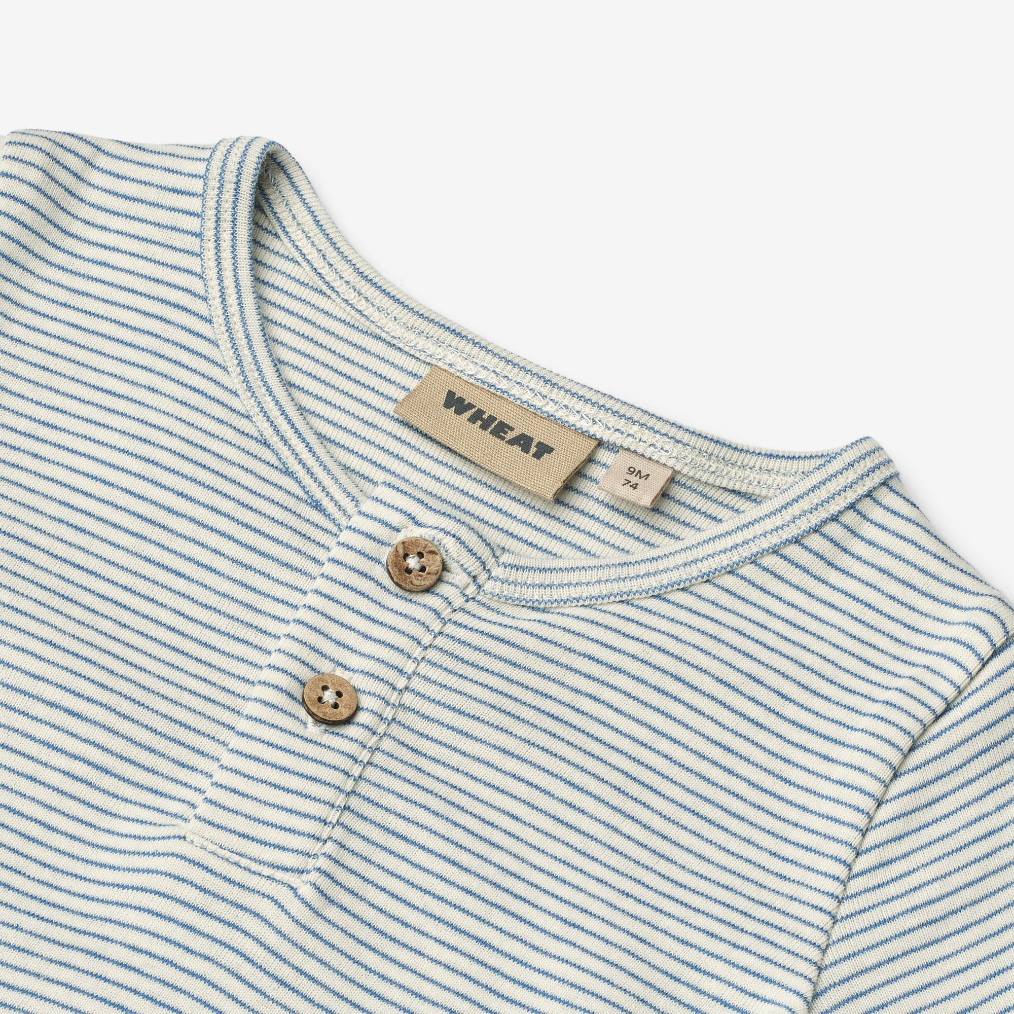 wheat-alfred-jumpsuit-kurz-blue-stripe-bio-baumwolle image 3