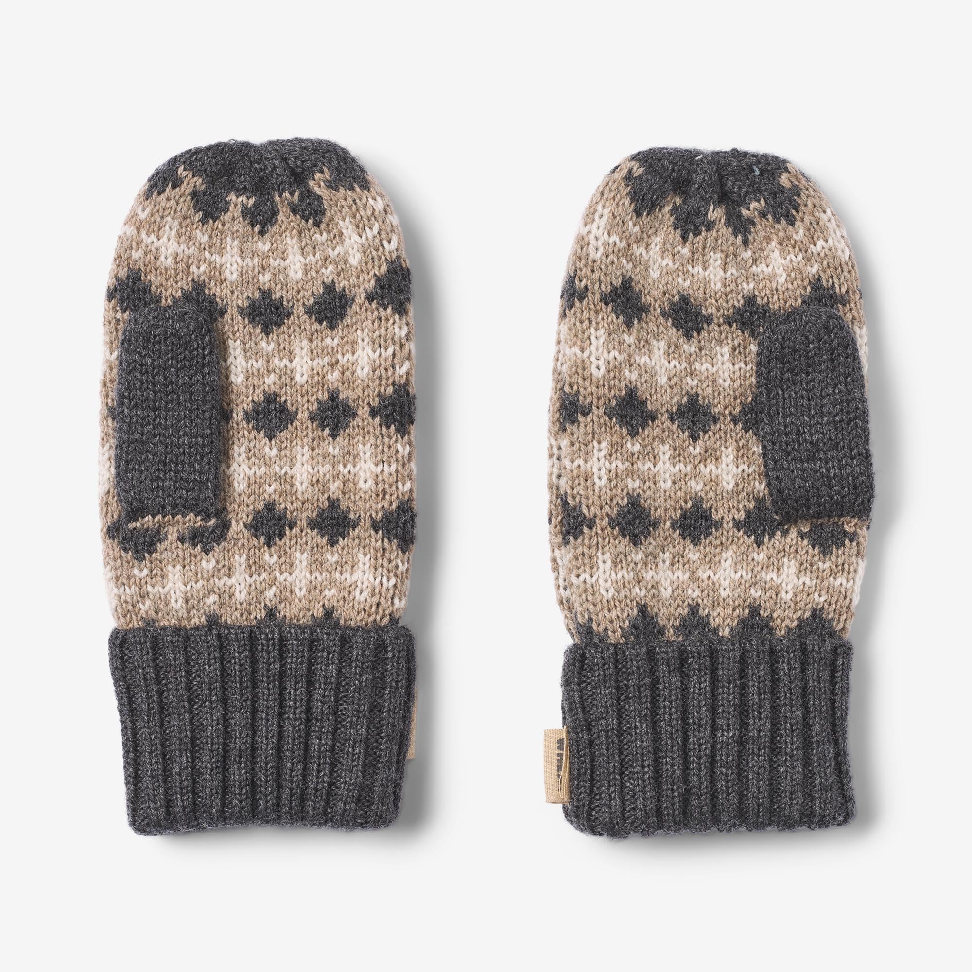 wheat-haansi-f-ustlinge-charcoal-merino-jacquard-2 image 3
