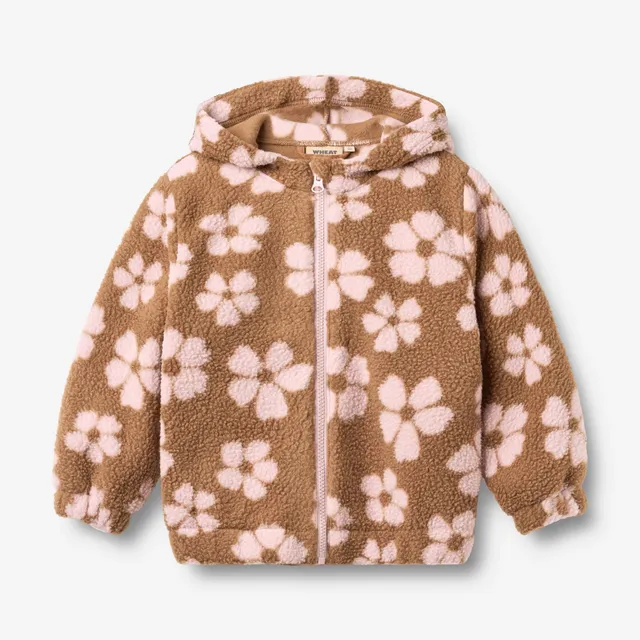 wheat-milla-fleecejacke-warm-hazel-flowers-m-dchen image 1