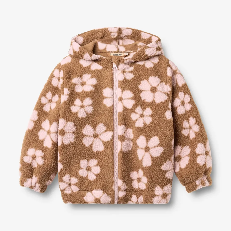 wheat-milla-fleecejacke-warm-hazel-flowers-m-dchen image 1