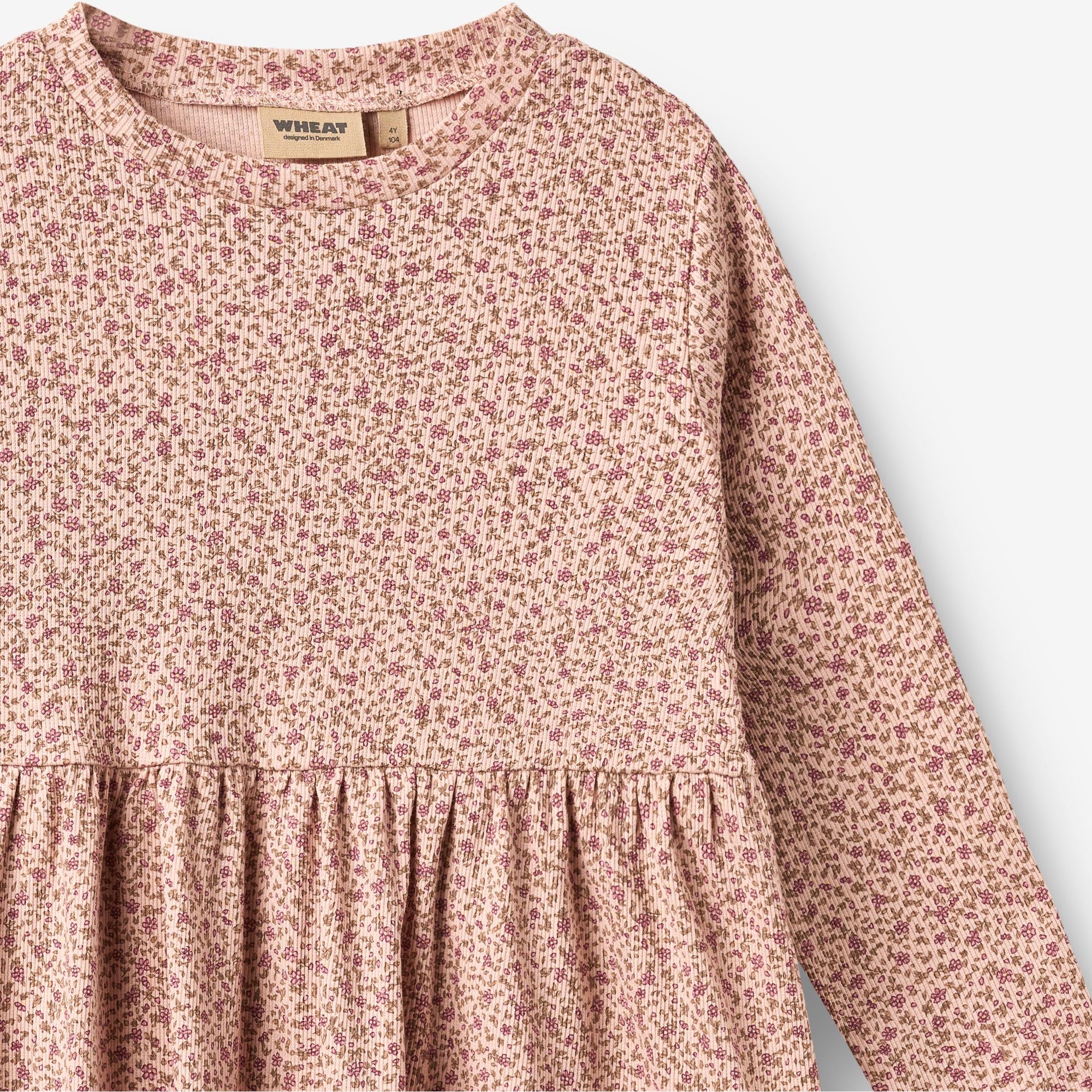 wheat-sessa-jerseykleid-dime-rose-langarm-bio-baumwolle image 4