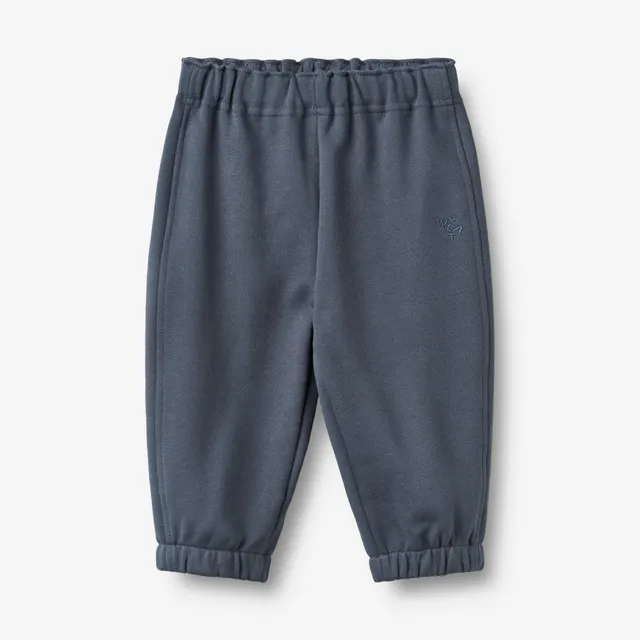 wheat-cosmo-sweatpants-greyblue-bio-baumwolle image 1