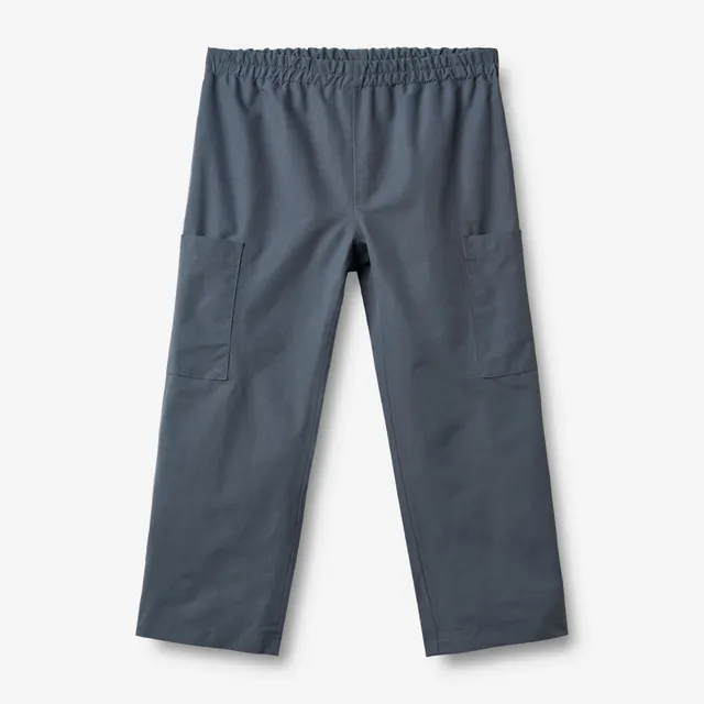 wheat-kalloa-outdoorhose-funktionshose-graublau-recycling image 1