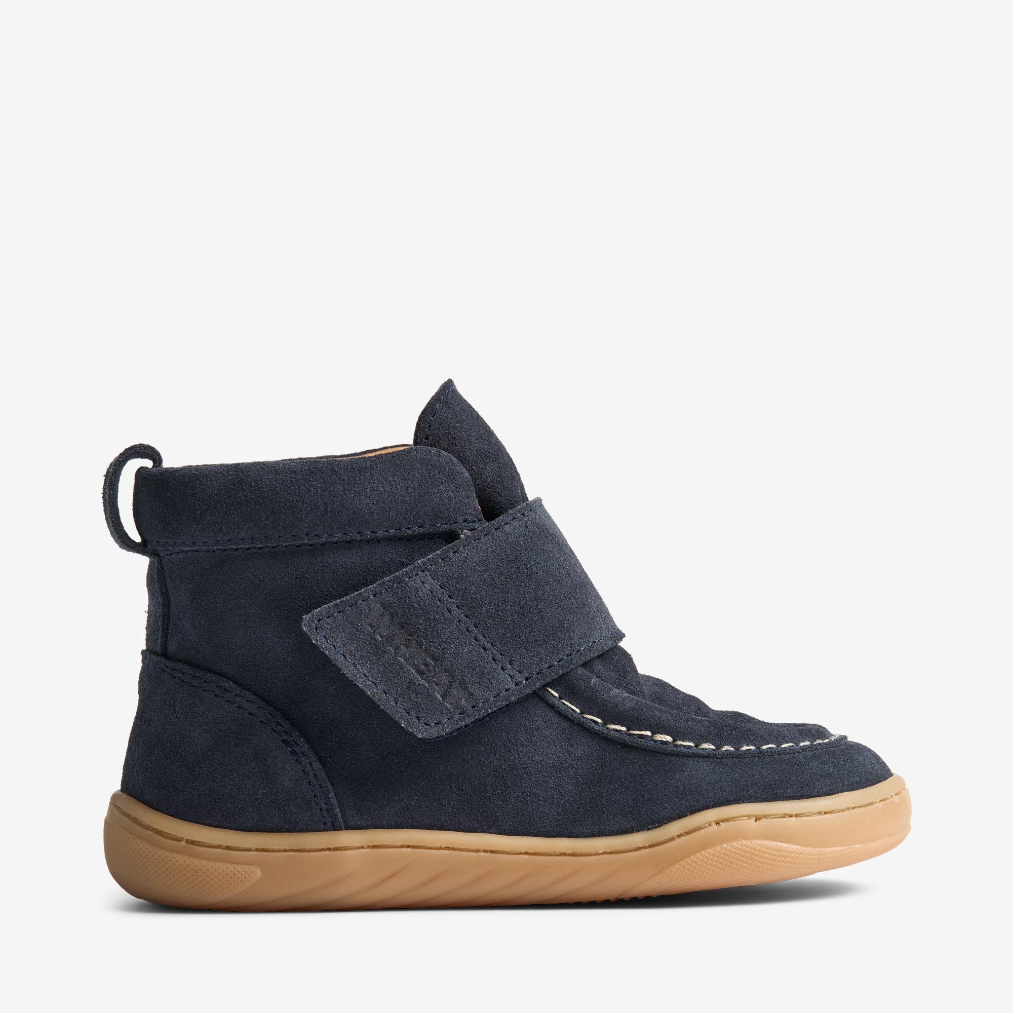 wheat-obi-bootie-kinder-navy-barfu-wildleder image 3