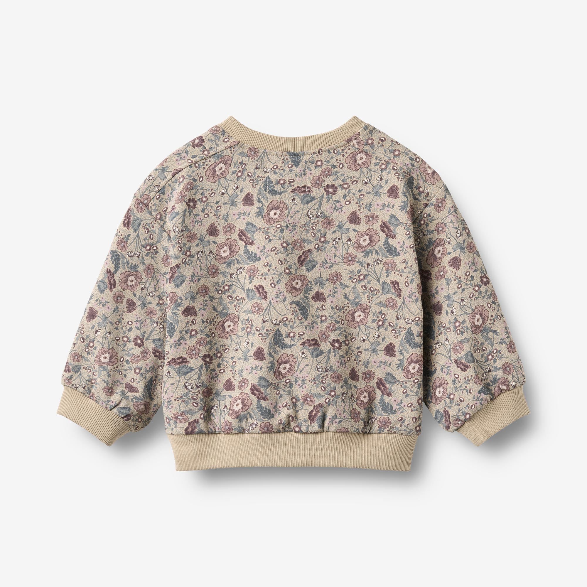 wheat-lia-sweatshirt-baby-sand-blumen-bio-baumwolle image 2