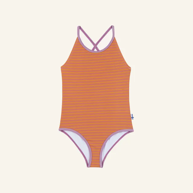 finkid-bite-protect-uimapuku-eko-badeanzug-rust-peach-110-120 image 1