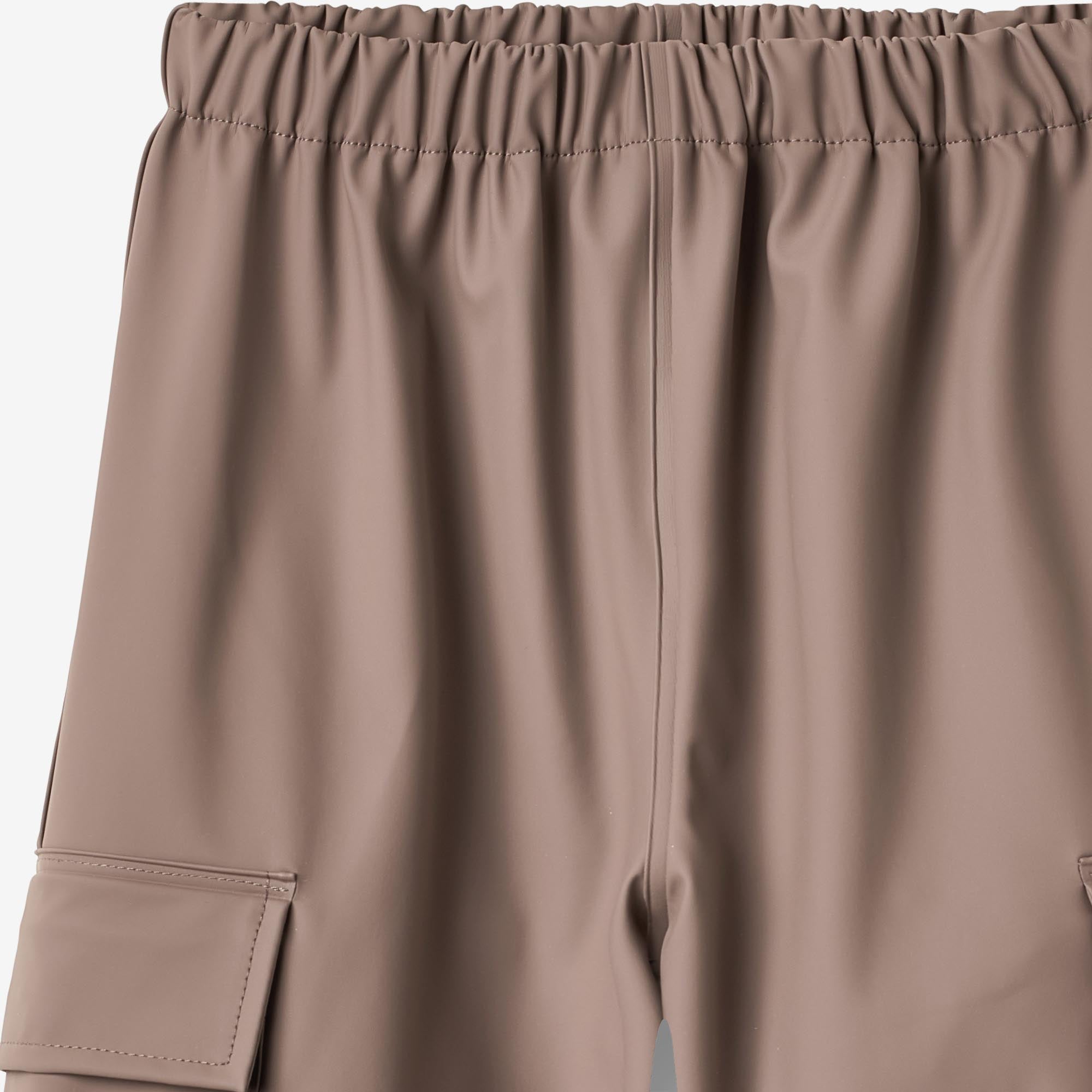 wheat-groa-regenhose-plum-truffle-wasserdicht image 3