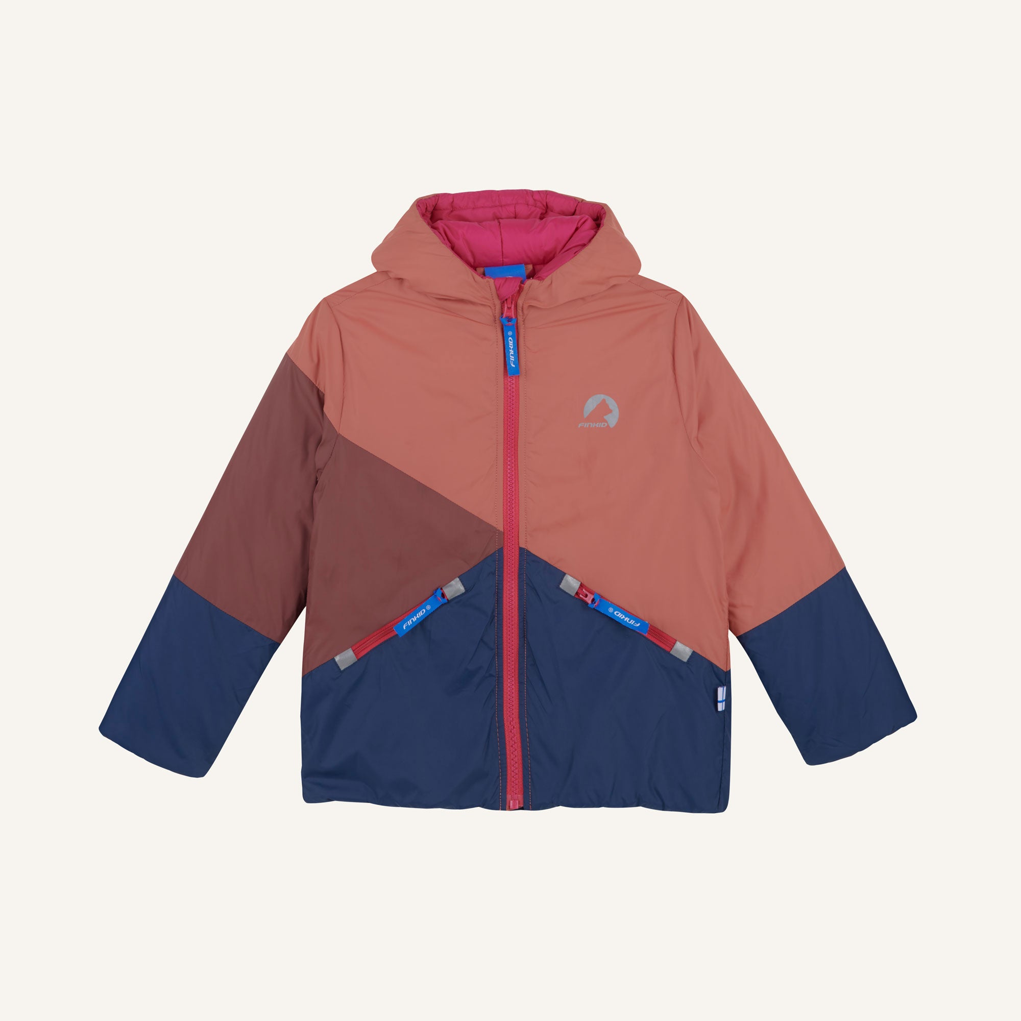 finkid-husky-sirkus-zip-in-jacke-smoke-blue-navy-110-120 image 8