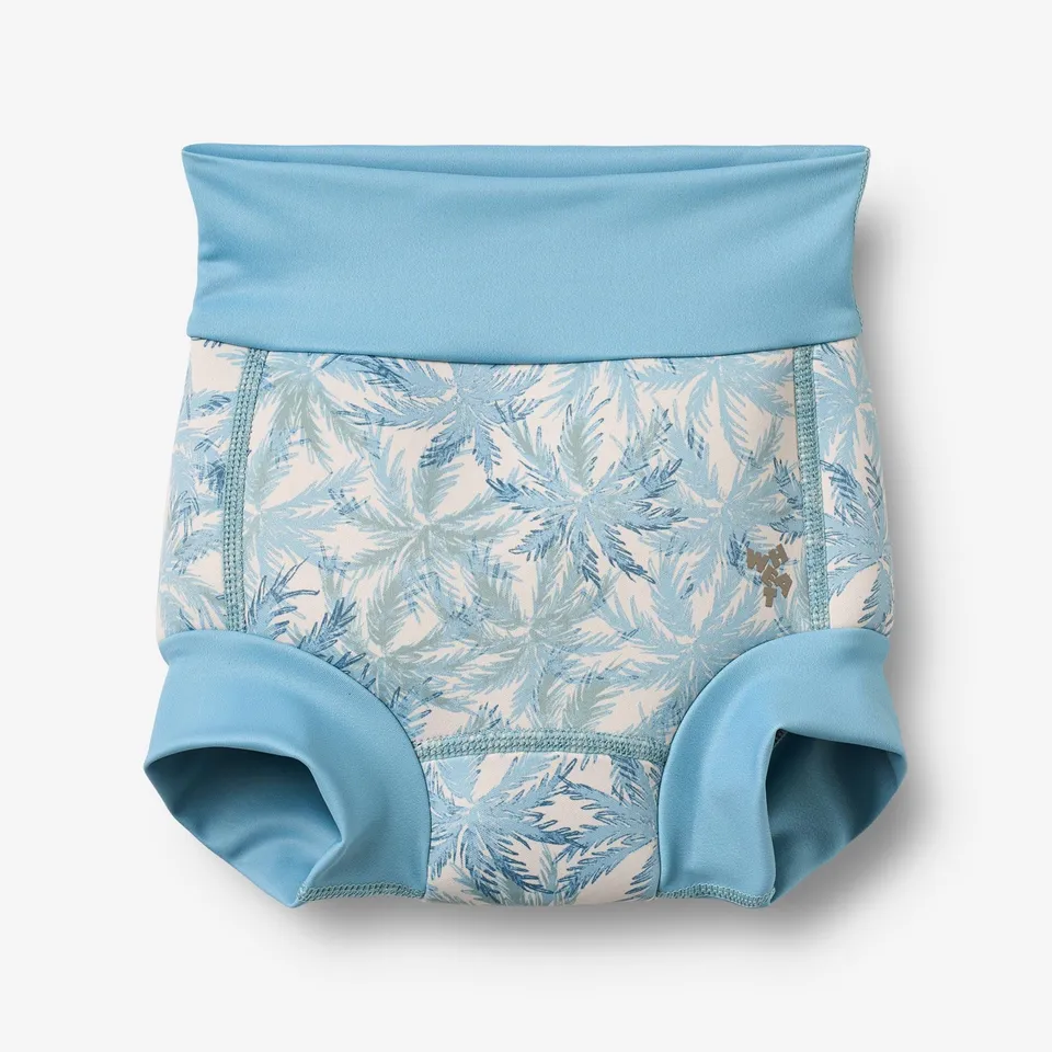 wheat-anker-neopren-schwimmhose-blue-palm-0-3j image 1