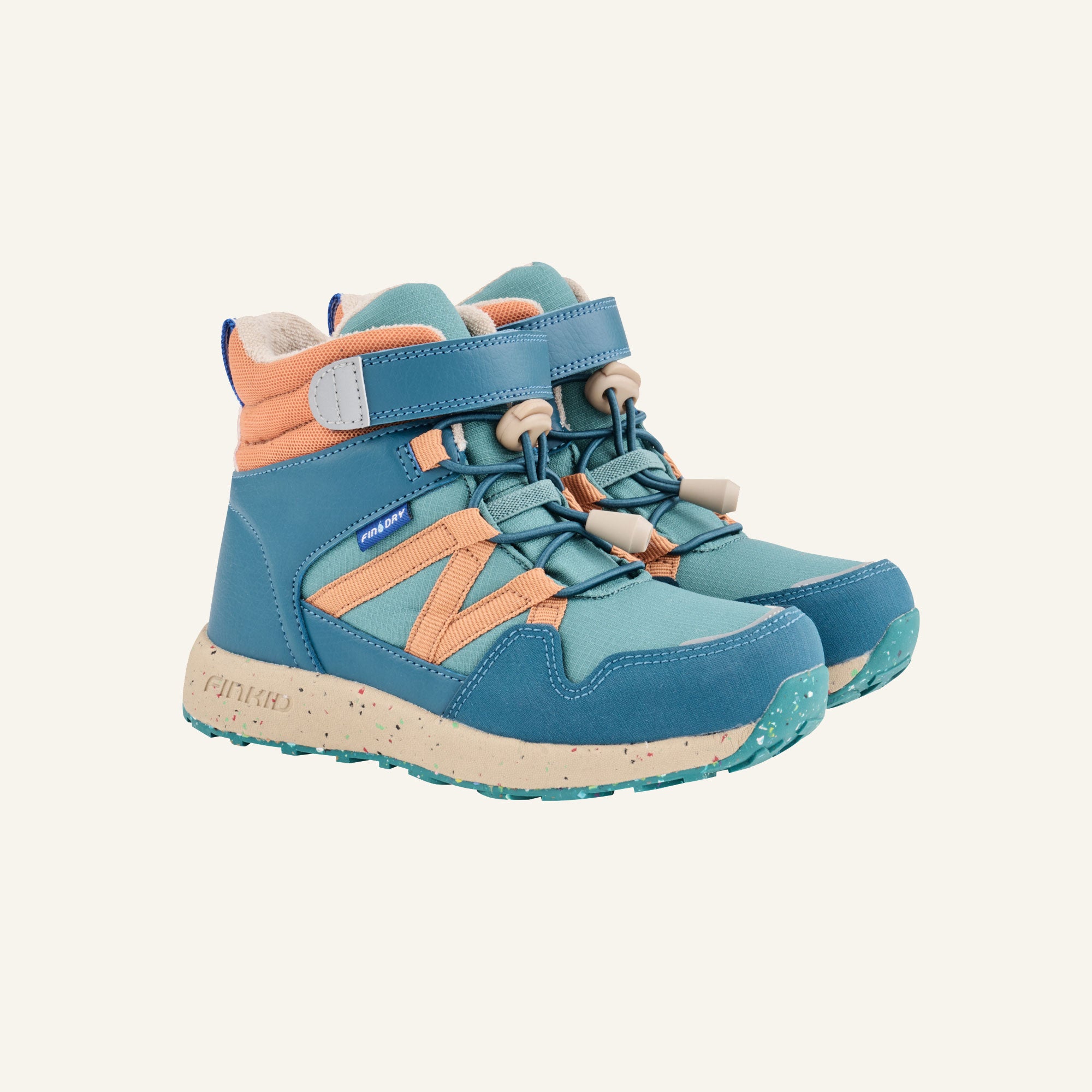 finkid-husky-lammikko-stiefel-bluestone-denim-30-wasserdicht image 5