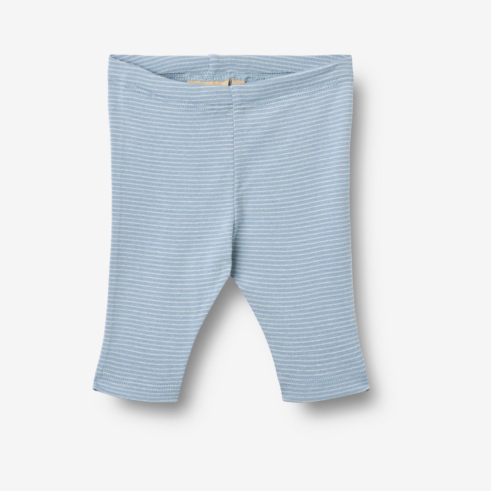 wheat-silas-babyhose-streifen-blau-bio-baumwolle image 1