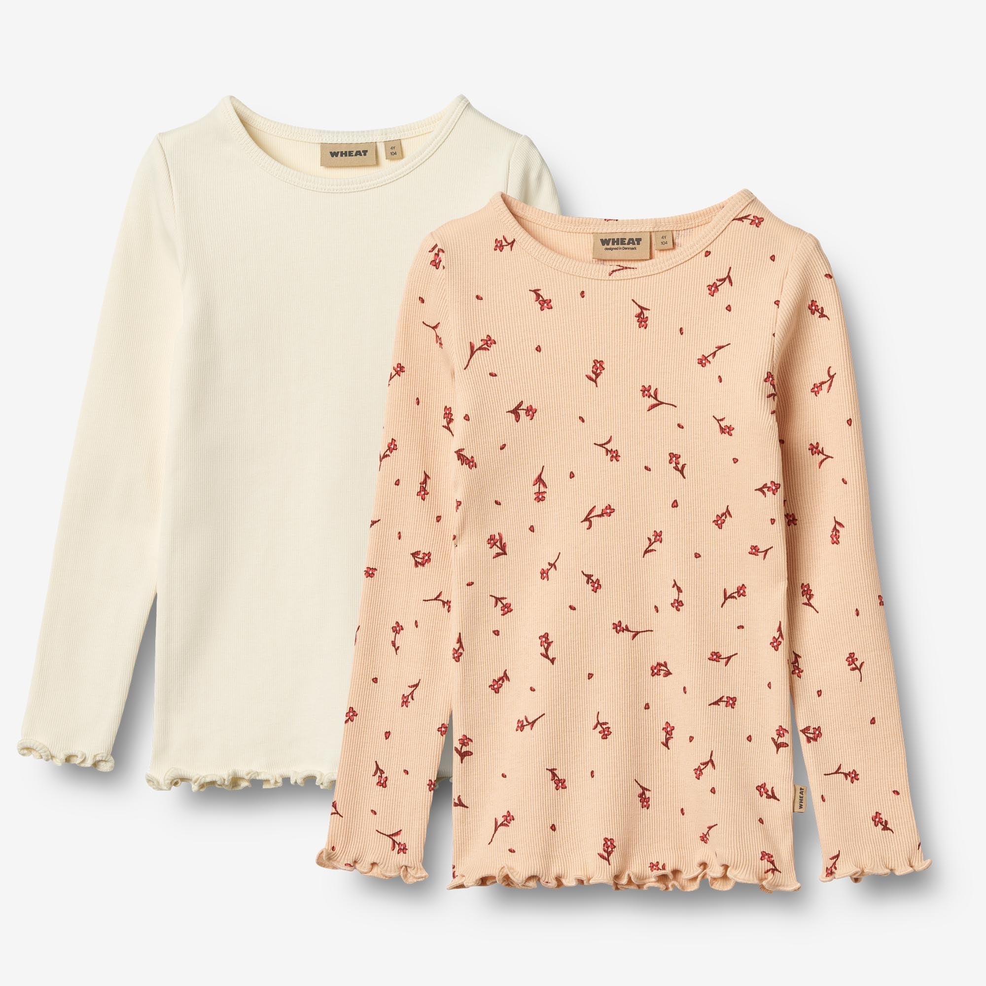wheat-ida-t-shirts-rose-water-flowers-2er-bio image 1