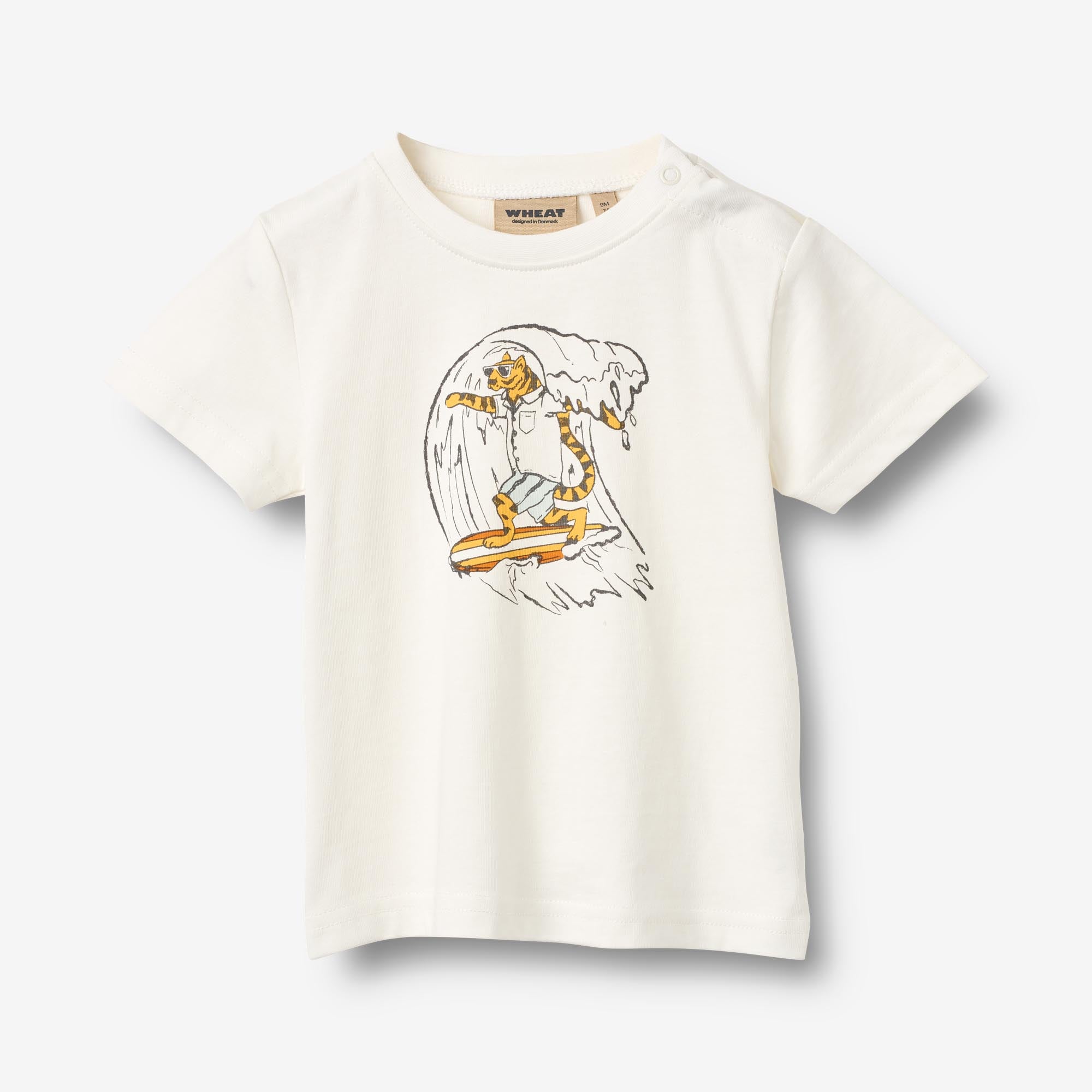 wheat-finn-t-shirt-baby-cloud-kurzarm-bio-baumwolle image 1