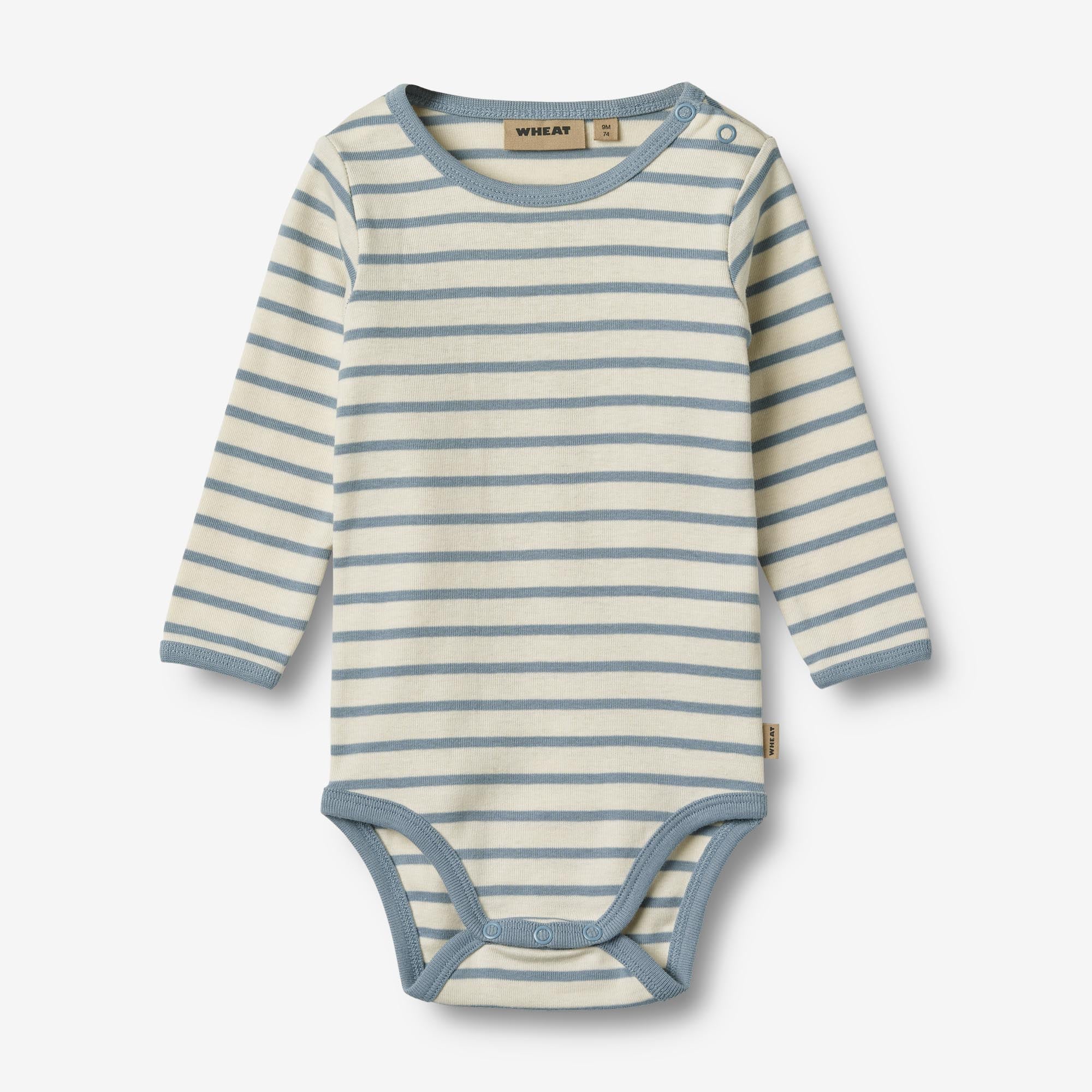 wheat-berti-body-baby-shell-stripe-bio-baumwolle image 1