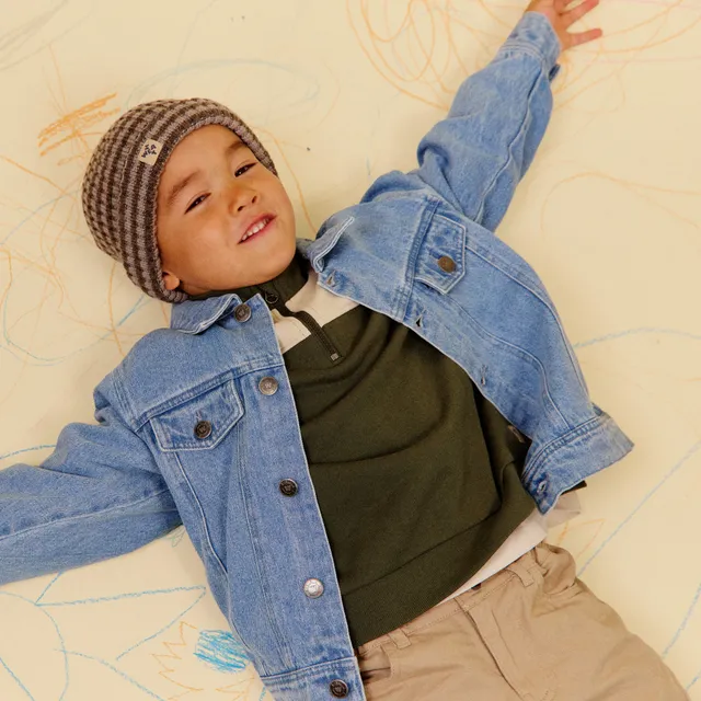 wheat-bowie-jeansjacke-light-blue-denim-kinder image 1