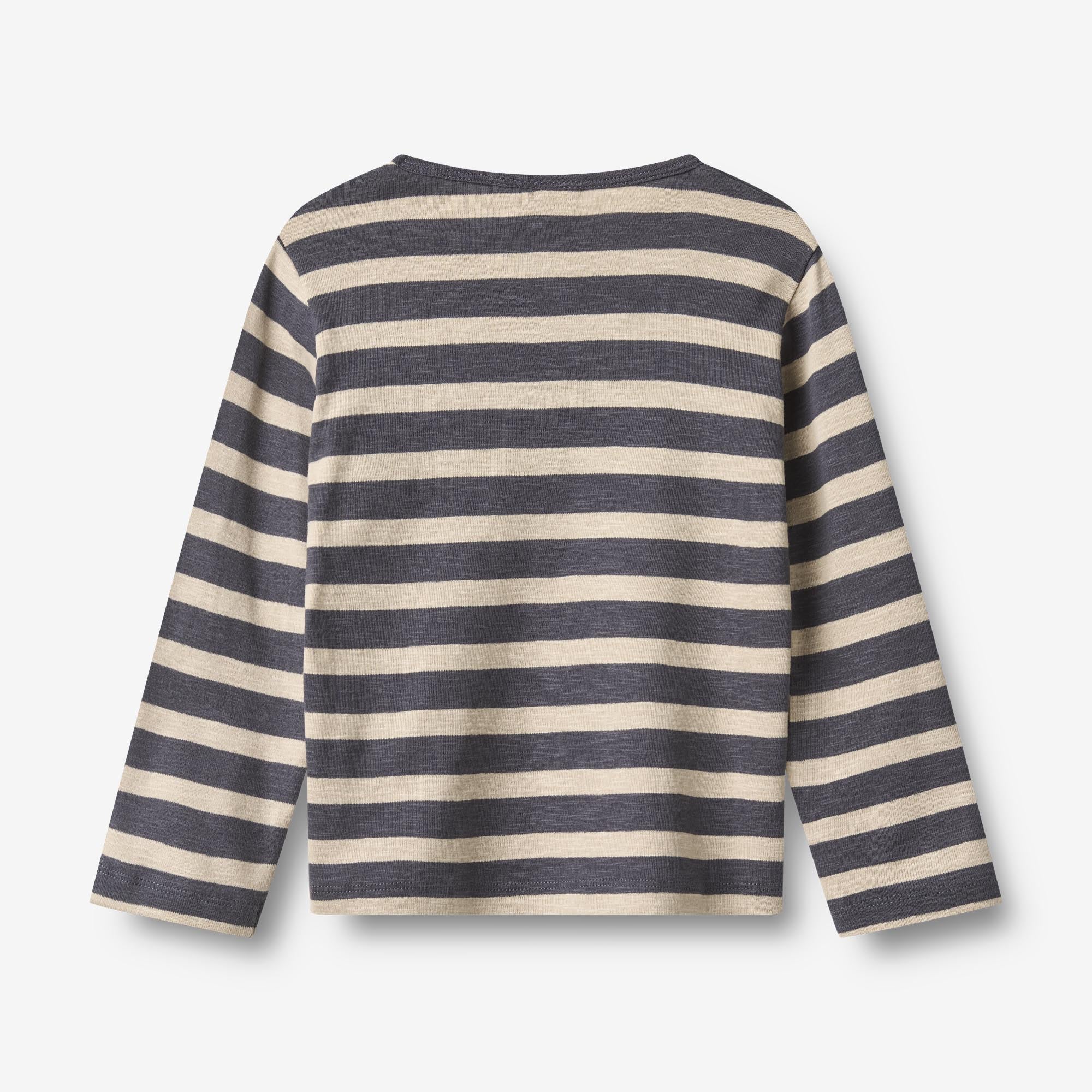 wheat-milo-l-s-t-shirt-langarmshirt-greyblue-stripe-gr-98 image 2