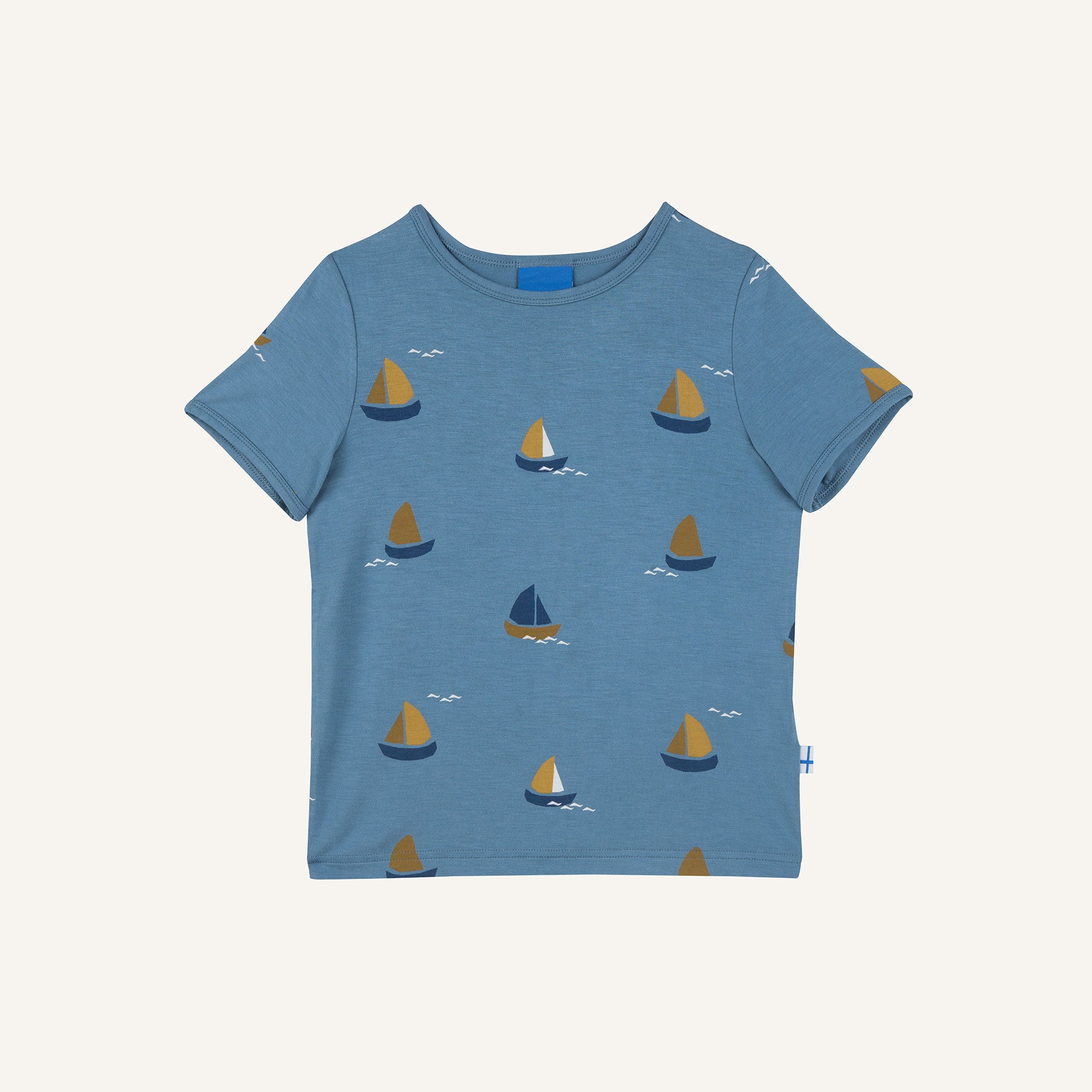 finkid-ilta-sun-t-shirt-deep-jungle-80-90-bambus-uv-50 image 1