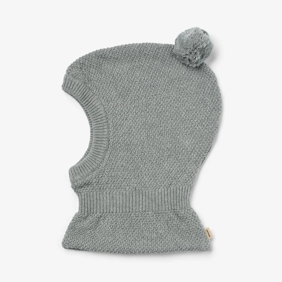 wheat-pomi-strick-balaclava-grey-melange-bio-baumwolle image 1