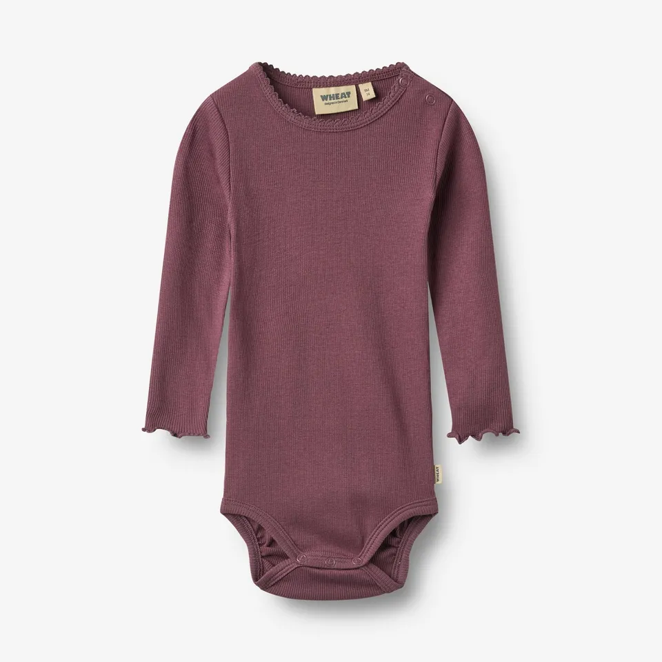 wheat-regitze-body-eggplant-langarm-bio-baumwolle-baby image 1