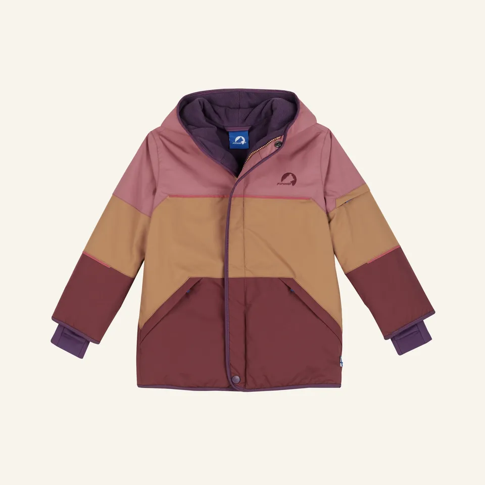 finkid-husky-taika-snow-winterjacke-apple-green-ocean-110-120-wasserdicht image 1