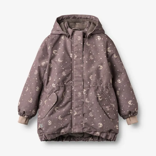 wheat-tove-tech-jacke-plum-truffle-stars-m-dchen-22k image 1