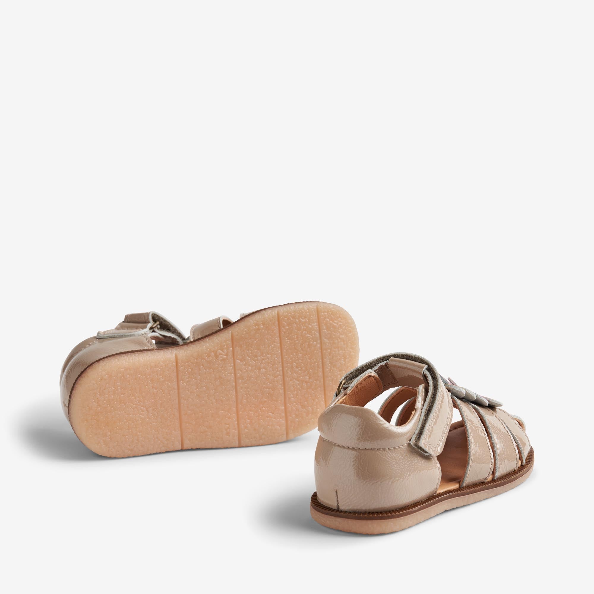 wheat-hana-sandale-beige-lack-klett-gr-24-35 image 2