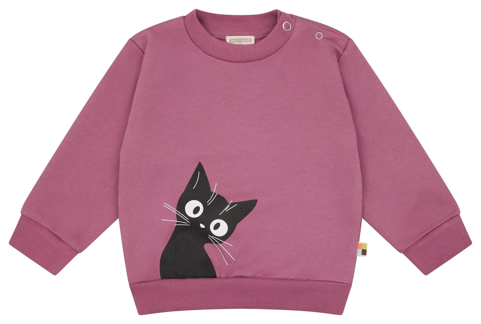 loud-proud-classics-sweatshirt-druck-curry-bio image 4