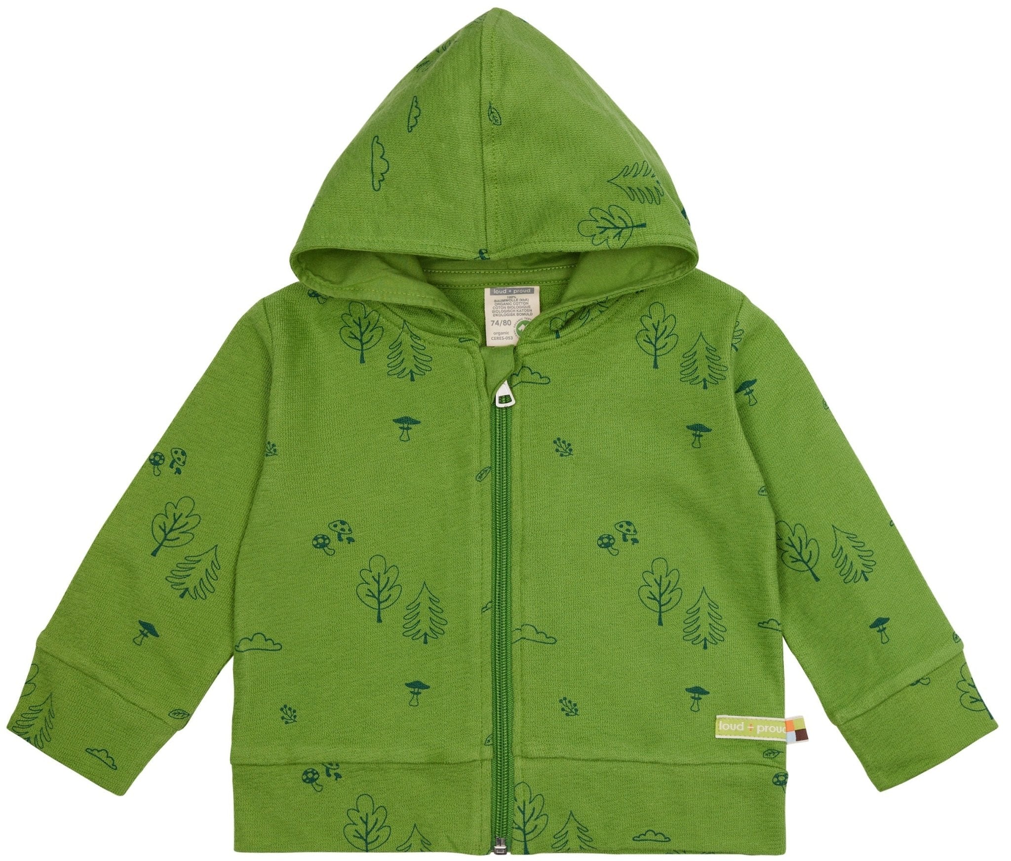 loud-proud-classics-jacke-struktur-grass-98-104-bio image 1