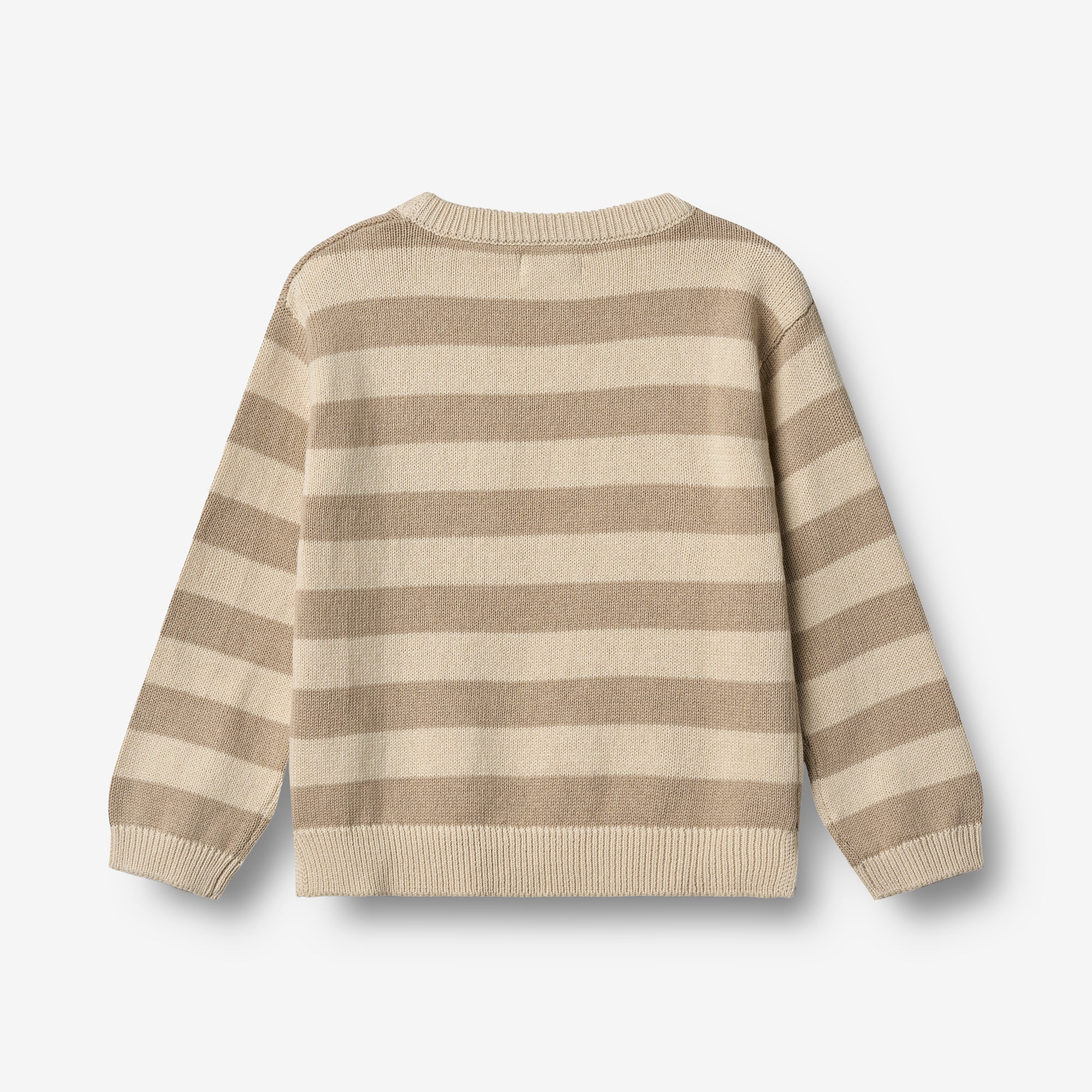 wheat-knit-morgan-strickpullover-beige-stripe-bio-baumwolle image 3