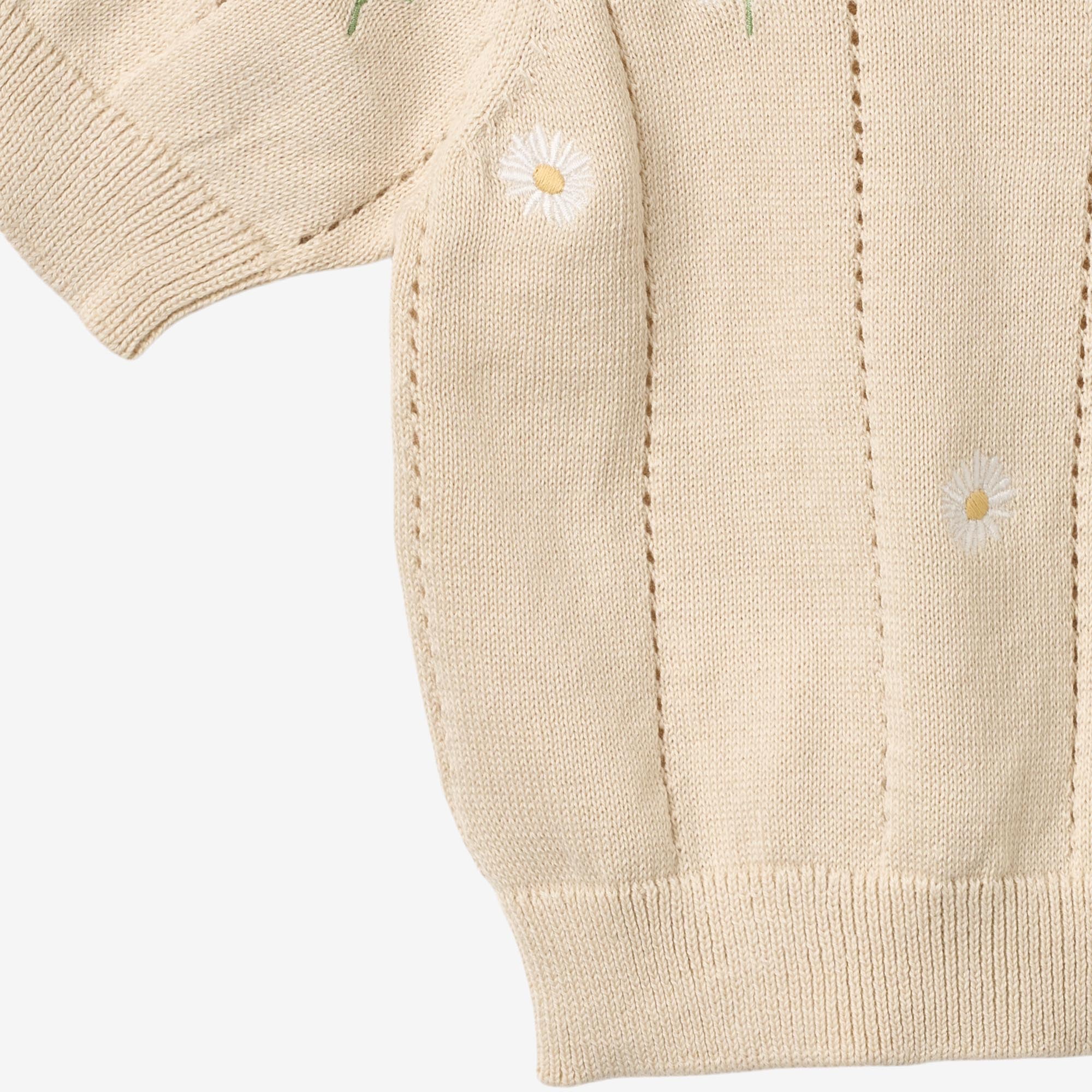 wheat-malvina-baby-stricktop-sandshell-white-flowers image 4