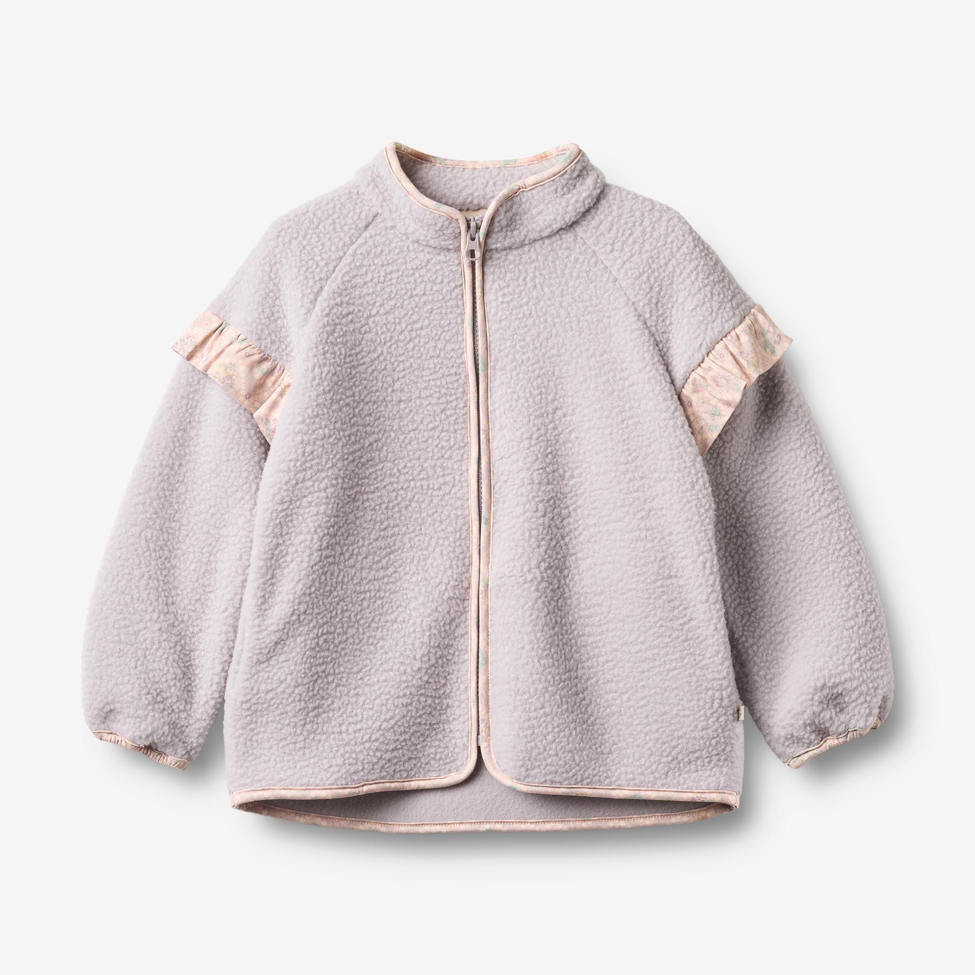 wheat-ellena-fleecejacke-m-dchen-lavender-rain-recycling image 1
